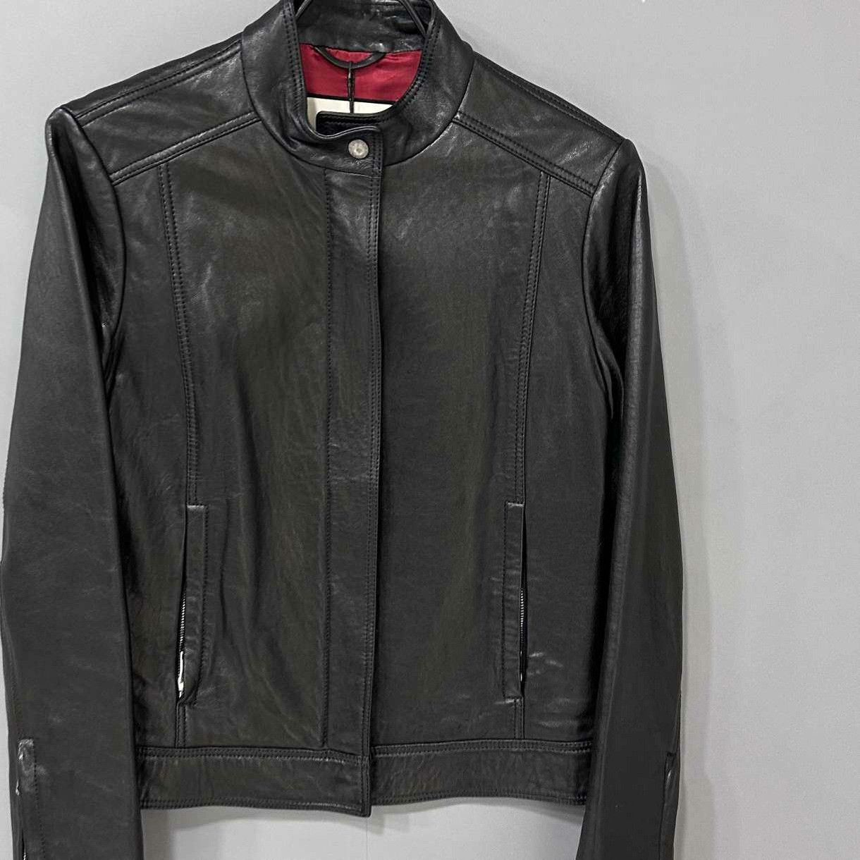 Gucci Gucci Leather Black Leather Jacket s Men Size US S / EU 44-46 / 1 - 2 Thumbnail
