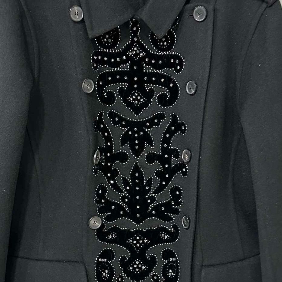Dior Dior Velvet Wool Coat S Women Size S / US 4 / IT 40 - 4 Thumbnail