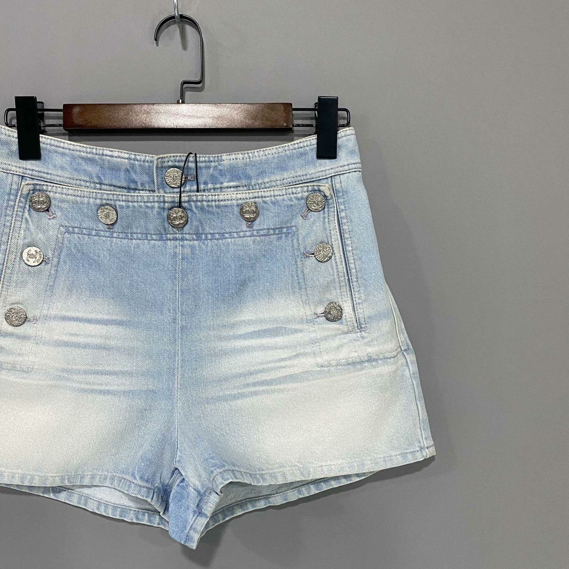 Chanel Chanel Denim Jeans 35 Women Size 35" - 2 Thumbnail