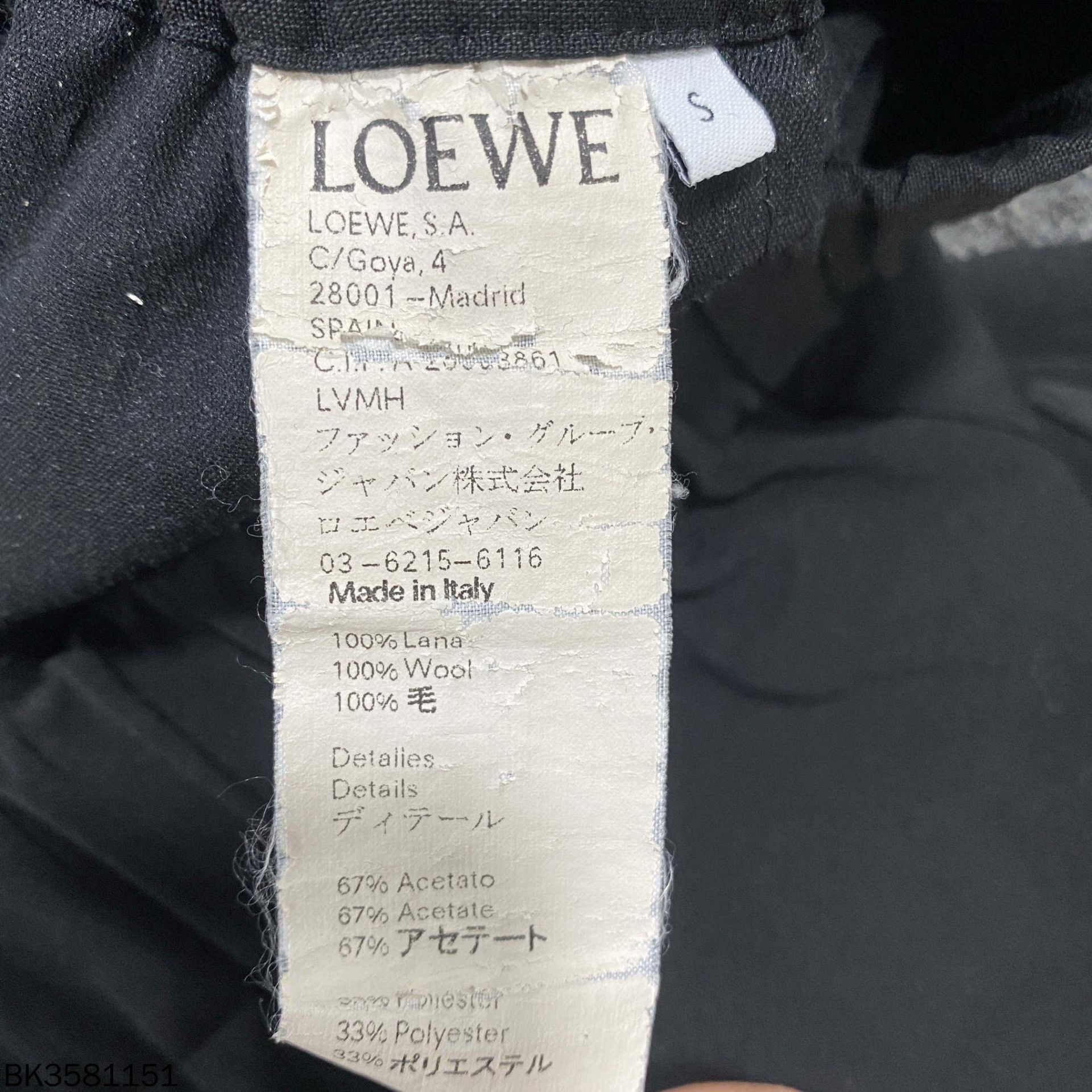 Loewe Loewe Casual Black Shorts 30 Men Size US 30 / EU 46 - 5 Thumbnail