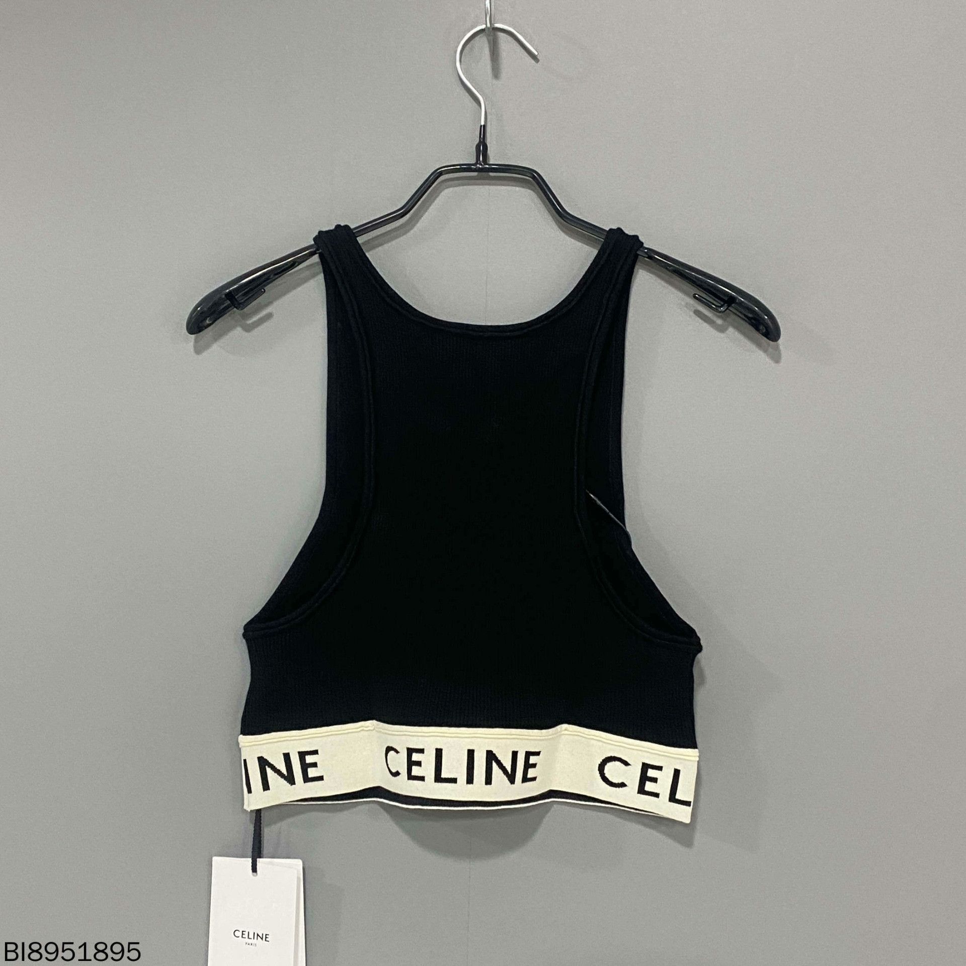 Celine Celine Retro Black Tank Top L Women Size L / US 10 / IT 46 - 3 Thumbnail