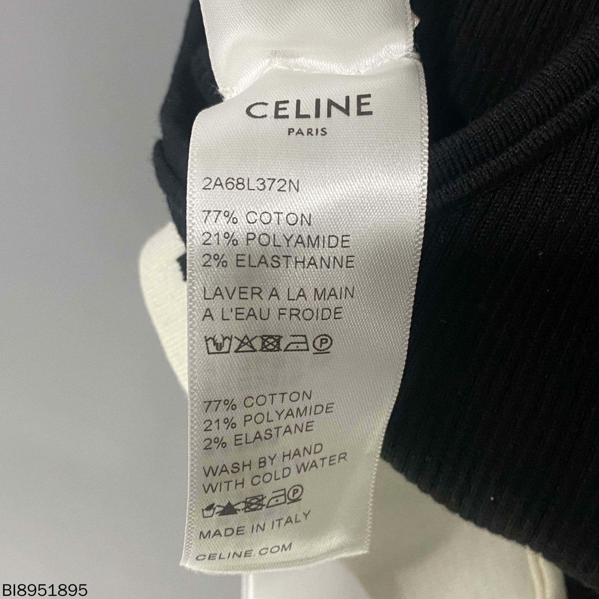 Celine Celine Retro Black Tank Top L Women Size L / US 10 / IT 46 - 6 Thumbnail