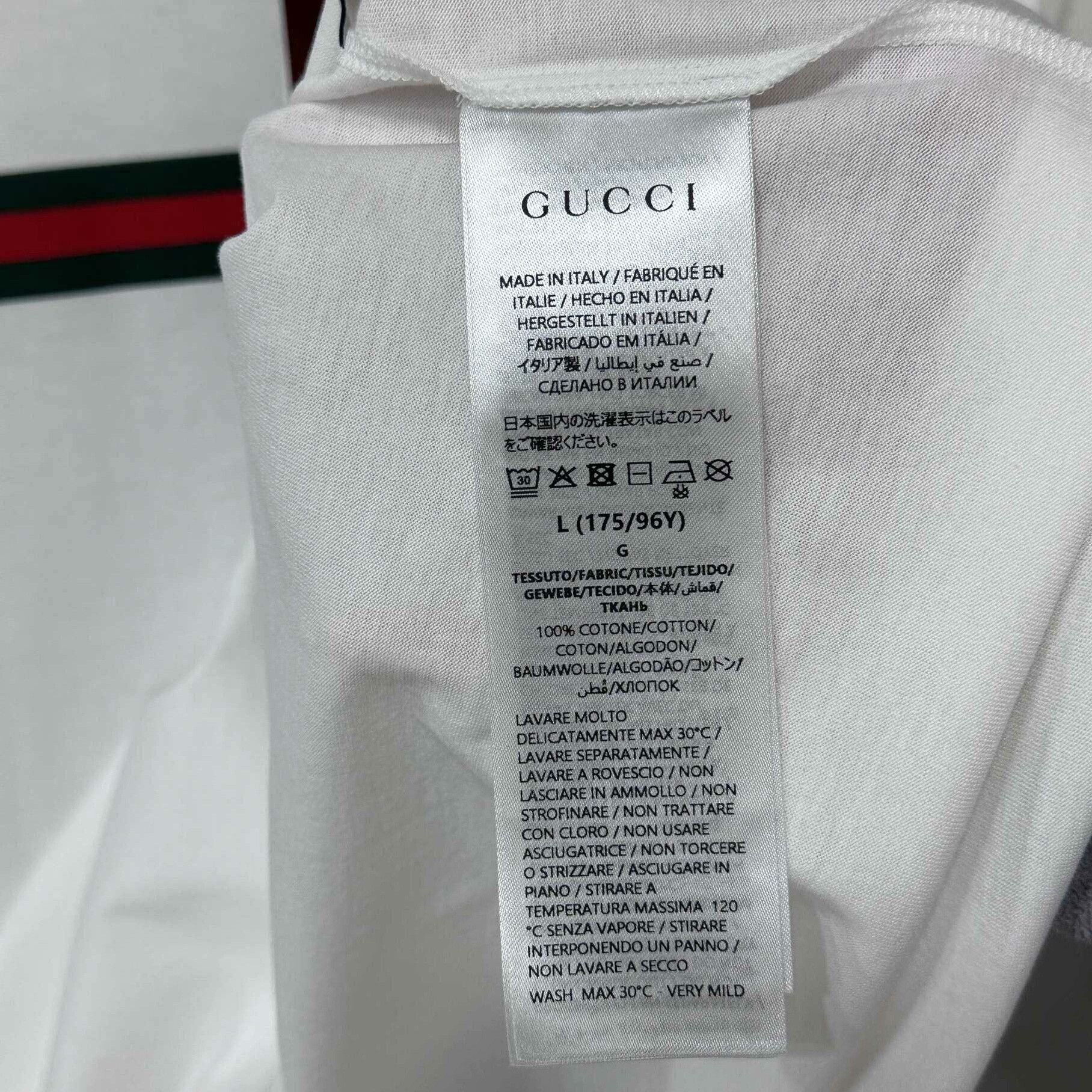 Gucci Gucci T-Shirt l Men Size US L / EU 52-54 / 3 - 5 Thumbnail