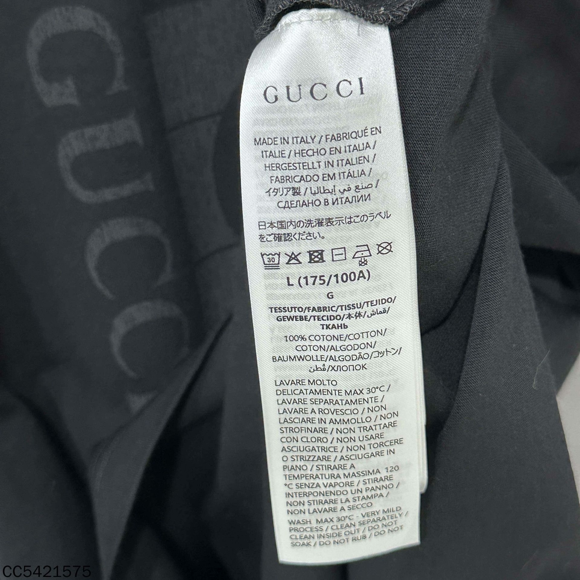 Gucci Gucci T-Shirt l Men Size US L / EU 52-54 / 3 - 5 Thumbnail