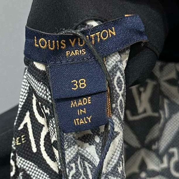Louis Vuitton Louis Vuitton Silk T-Shirt L Women Size L / US 10 / IT 46 - 6 Thumbnail