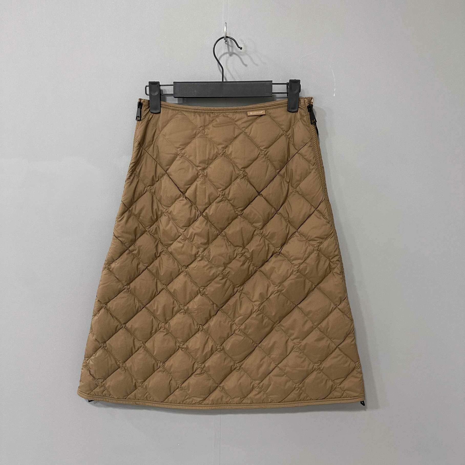 Moncler Moncler Down Brown Skirt 40 Women Size 40" / US 18 - 2 Thumbnail