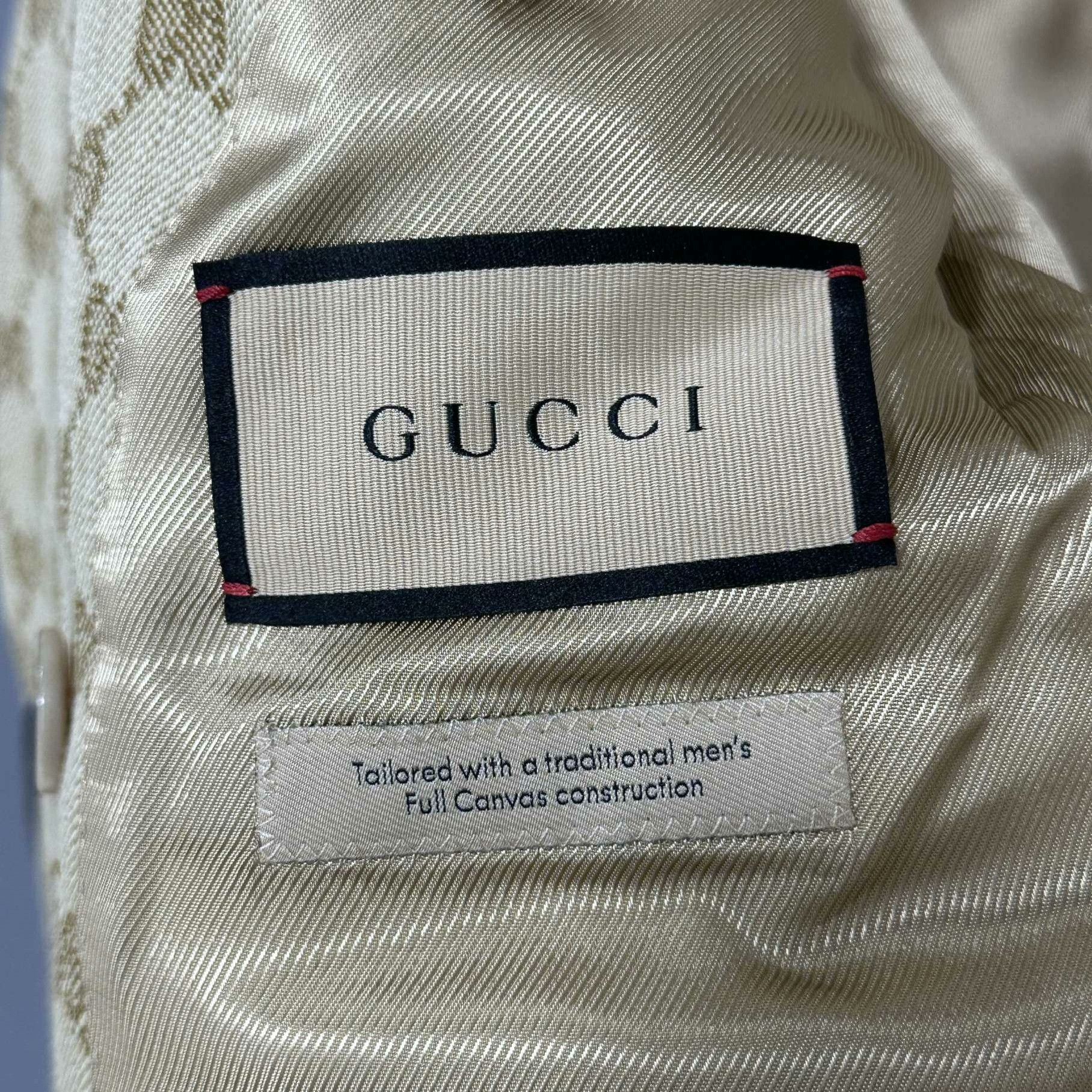 Gucci Gucci Formal Beige Jacket M Women Size M / US 6-8 / IT 42-44 - 5 Thumbnail