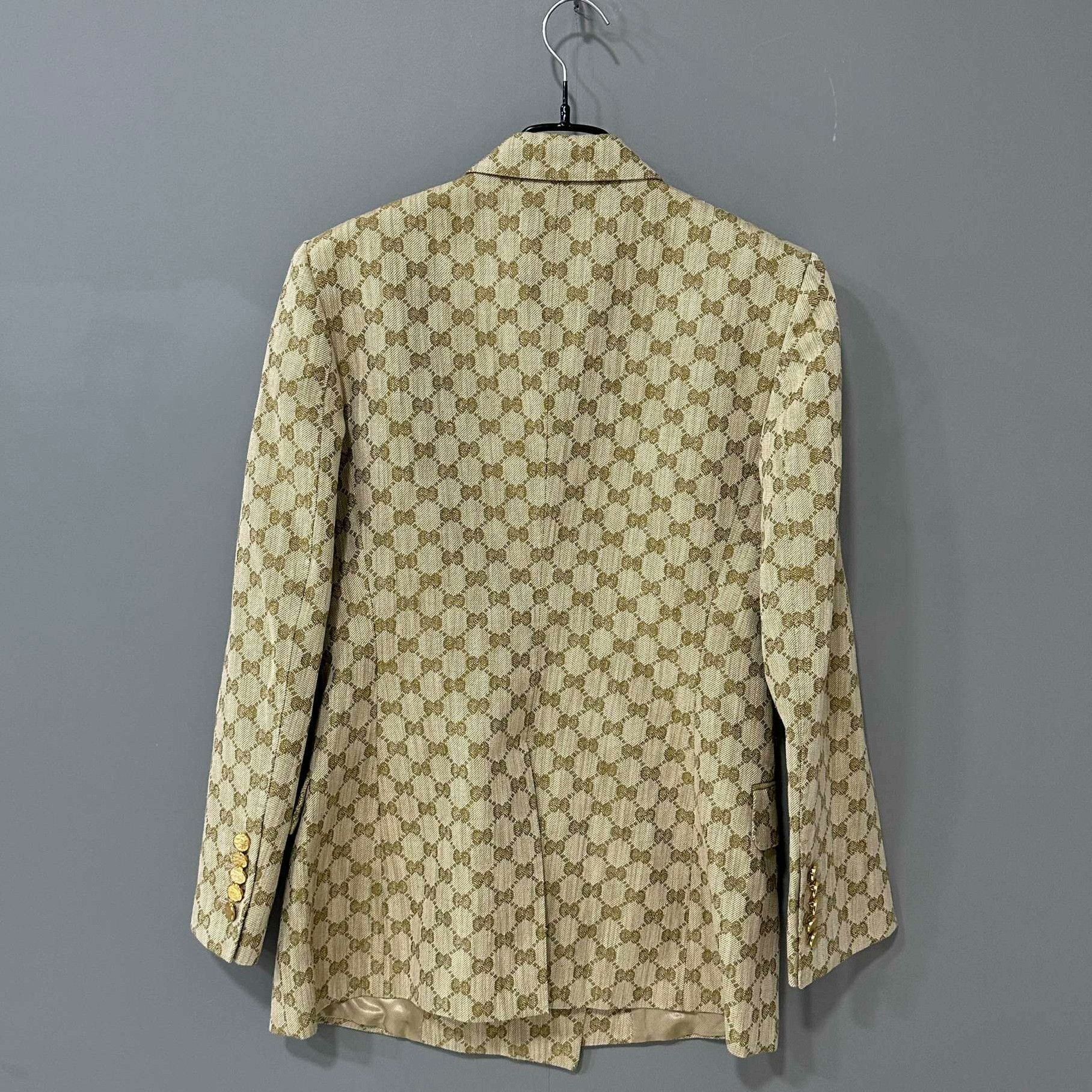Gucci Gucci Formal Beige Jacket M Women Size M / US 6-8 / IT 42-44 - 3 Thumbnail