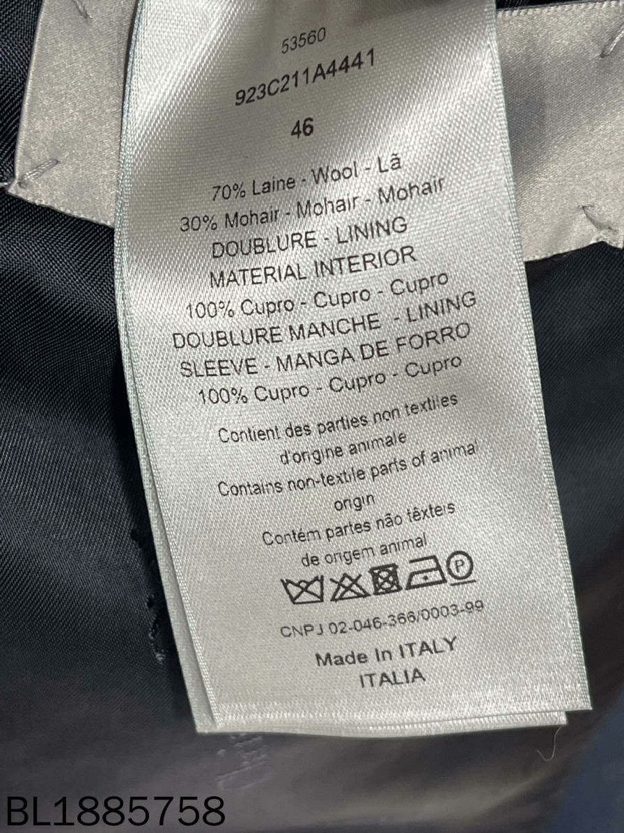 Dior Dior Formal Wool Suit 40r Men Size 40R - 6 Thumbnail
