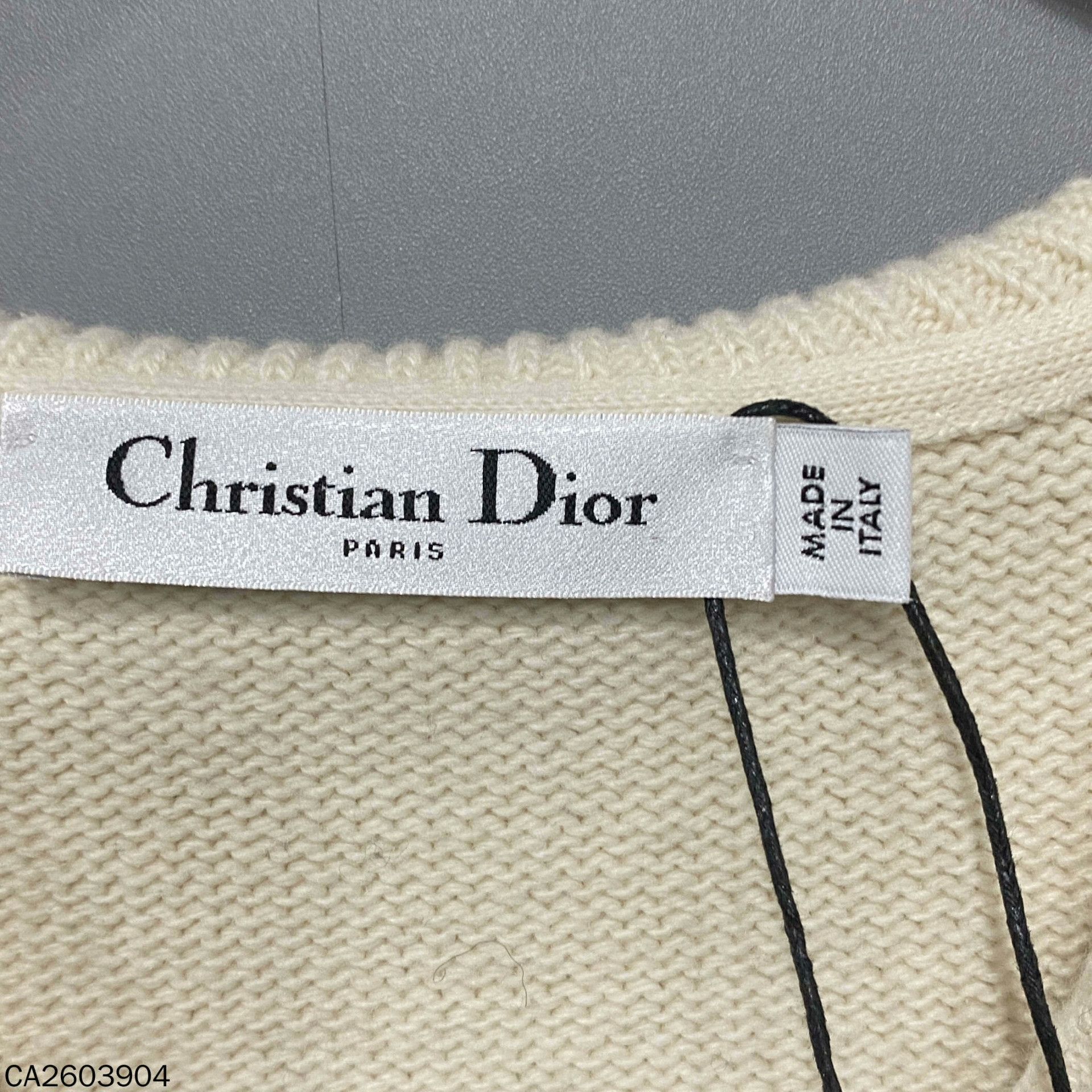 Dior Dior Wool Striped Black Sweater XS Women Size XS / US 0-2 / IT 36-38 - 5 Thumbnail