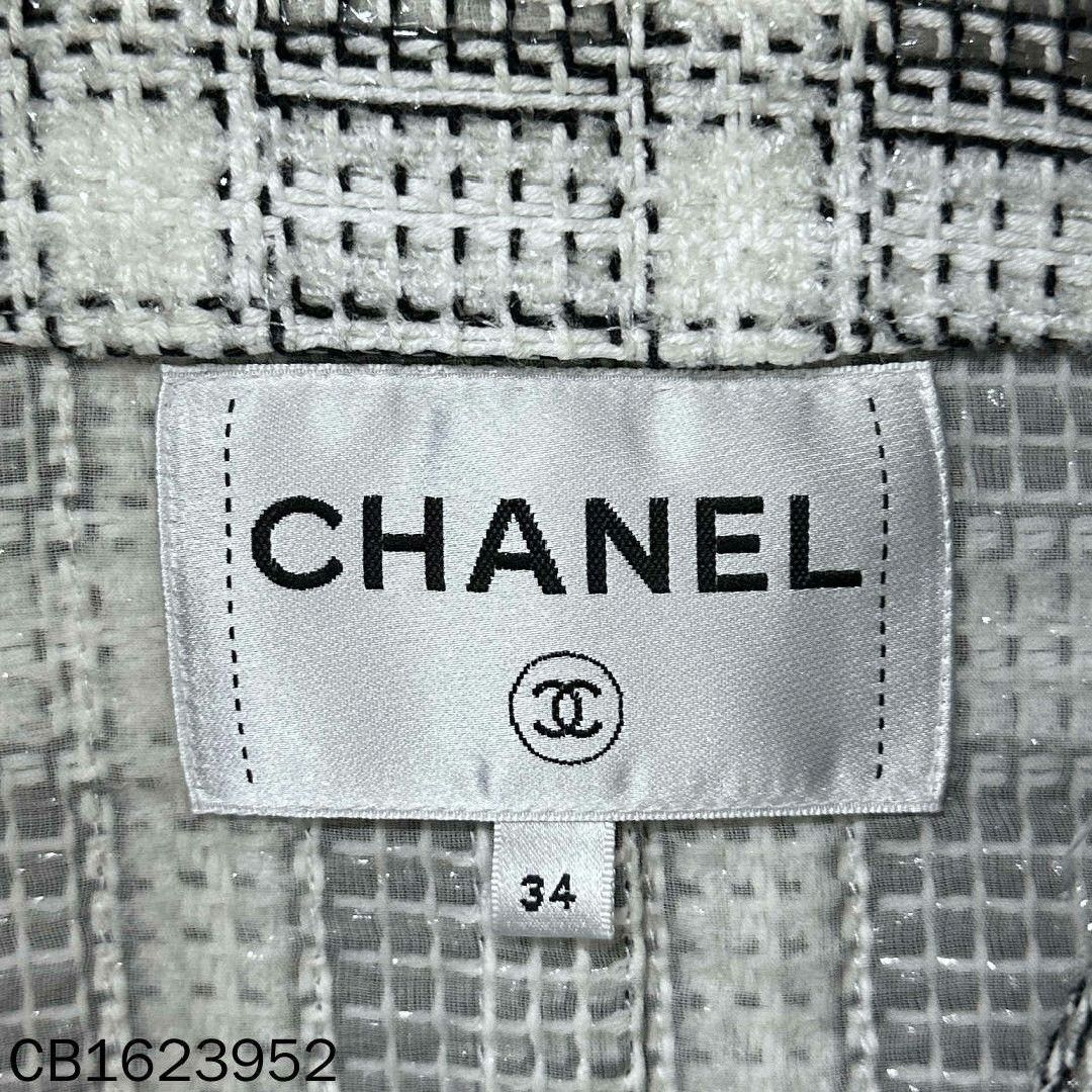 Chanel Chanel Plaid Yellow Jacket M Women Size M / US 6-8 / IT 42-44 - 7 Thumbnail