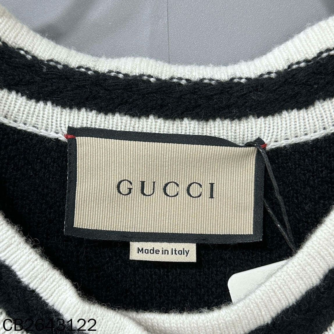 Gucci Gucci Knit Black T-Shirt M Women Size M / US 6-8 / IT 42-44 - 6 Thumbnail