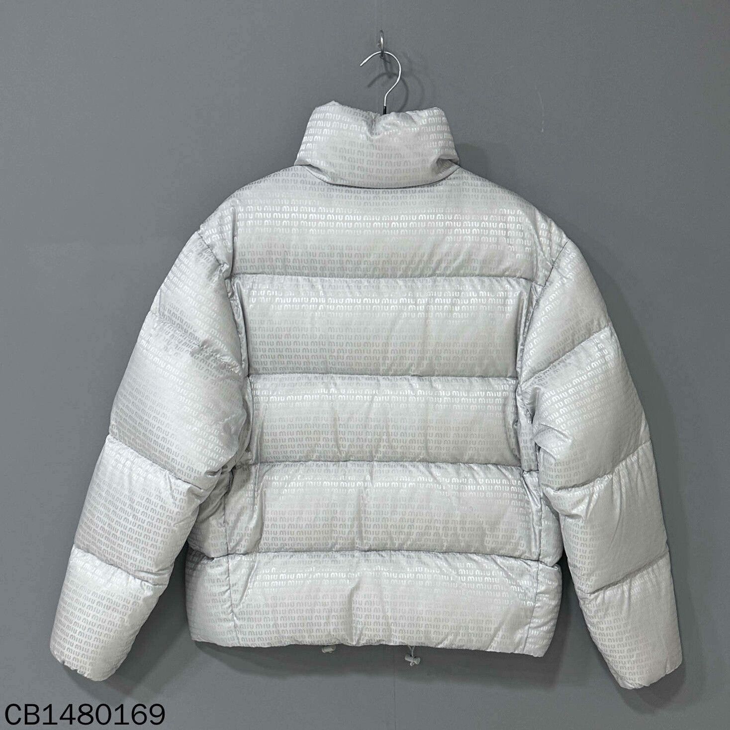 Miu Miu Miu Miu Down Silver Down Jacket S Women Size S / US 4 / IT 40 - 3 Thumbnail