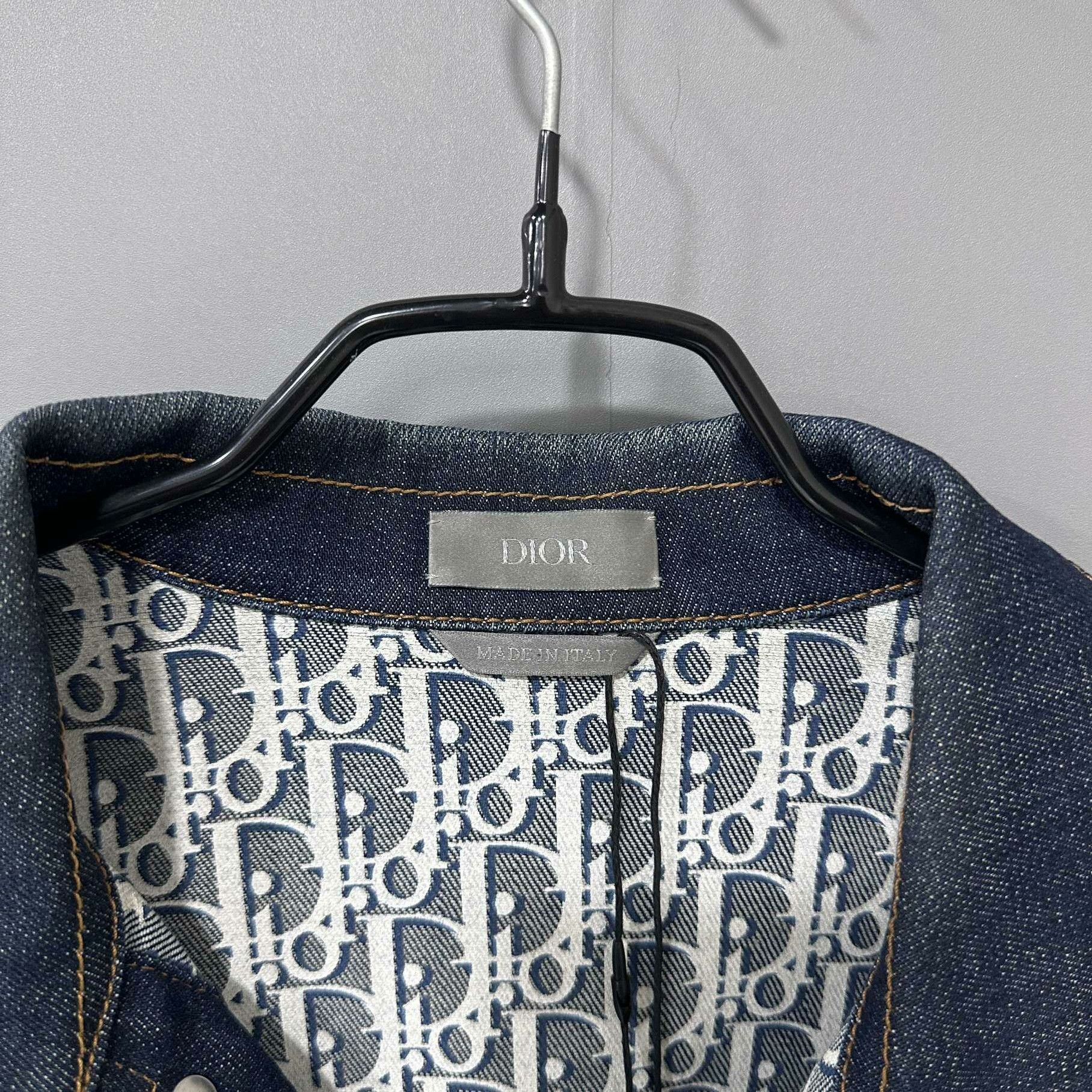Dior Dior Denim Blue Jacket S Women Size S / US 4 / IT 40 - 7 Thumbnail