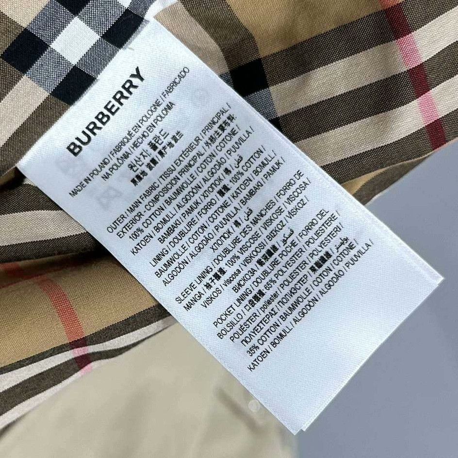 Burberry Burberry Plaid Beige Coat XS Women Size XS / US 0-2 / IT 36-38 - 5 Thumbnail