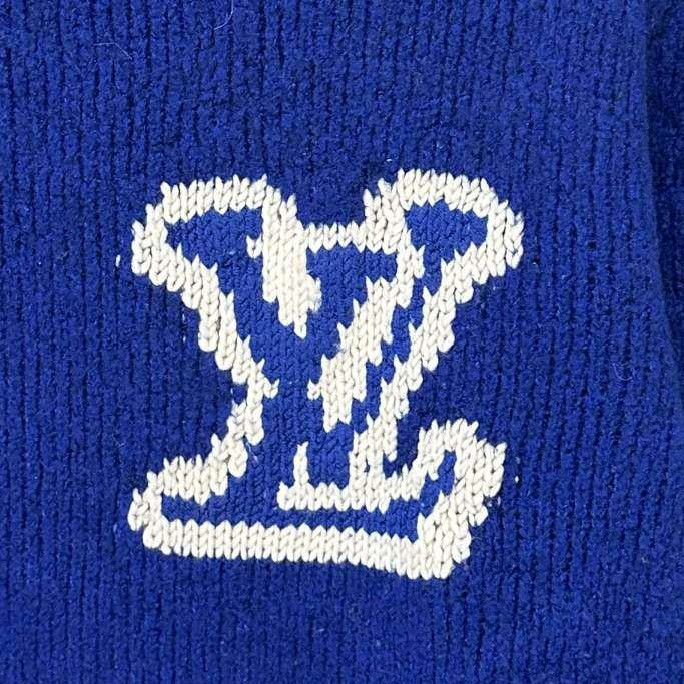 Louis Vuitton Louis Vuitton Retro Blue Sweater S Women Size S / US 4 / IT 40 - 6 Thumbnail