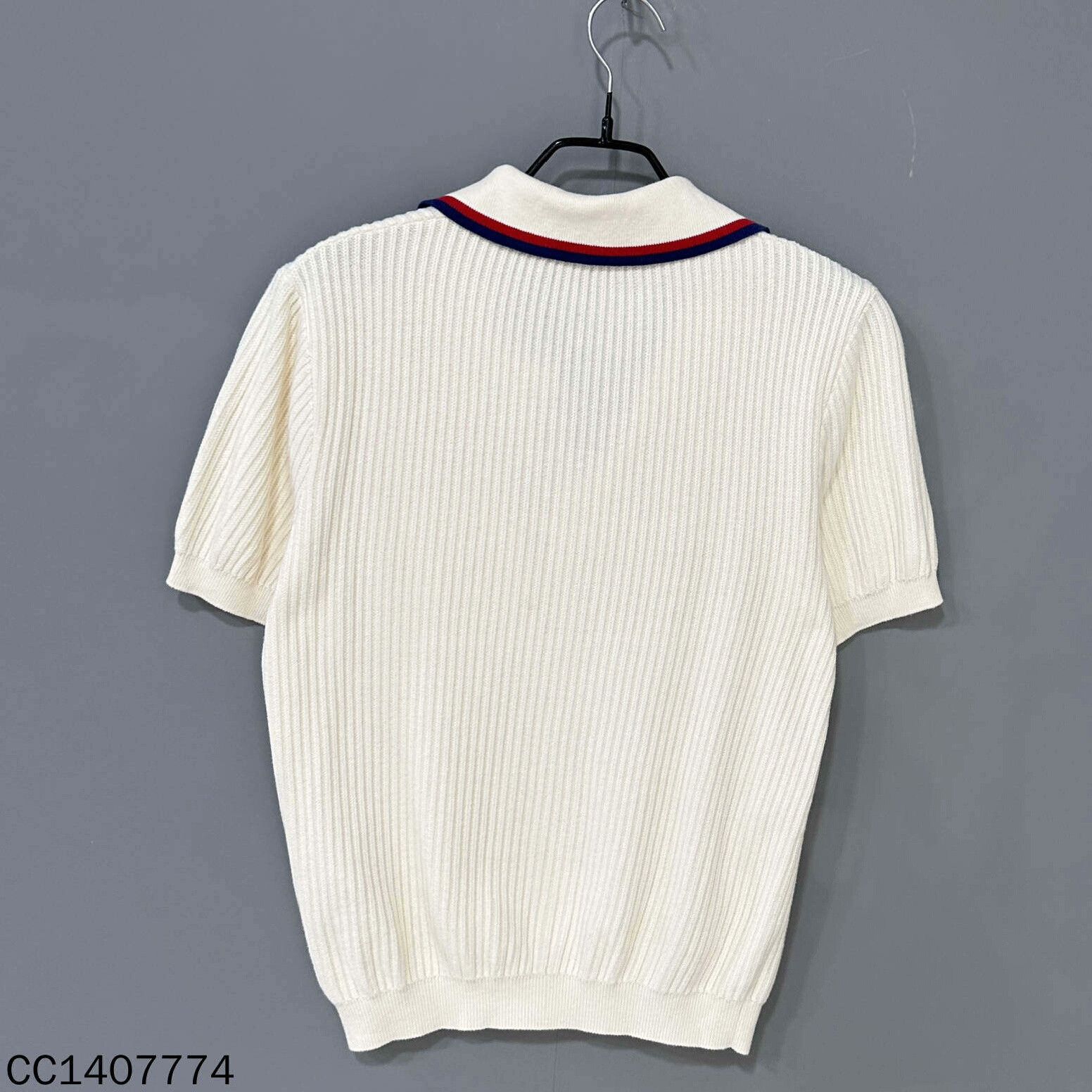 Gucci Gucci Knit Gold Polo xs Men Size US XS / EU 42 / 0 - 3 Thumbnail