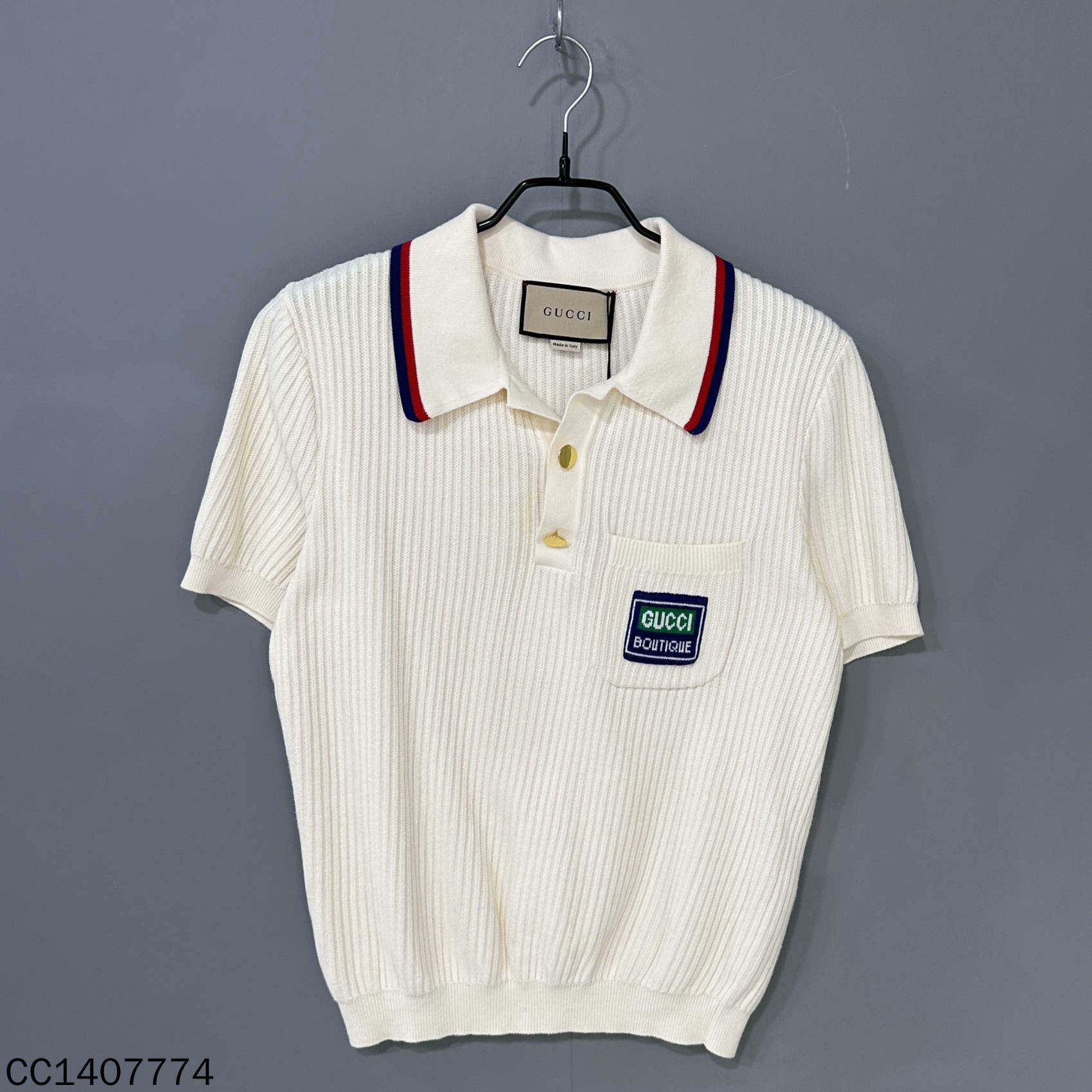 Gucci Gucci Knit Gold Polo xs Men Size US XS / EU 42 / 0 - 2 Thumbnail