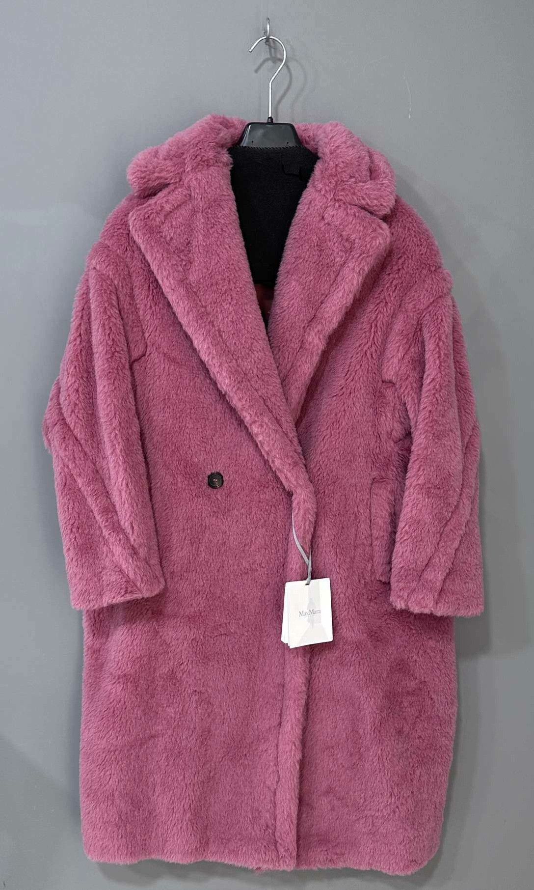 Max Mara Max Mara Long Pink Coat S Women Size S / US 4 / IT 40 - 2 Thumbnail