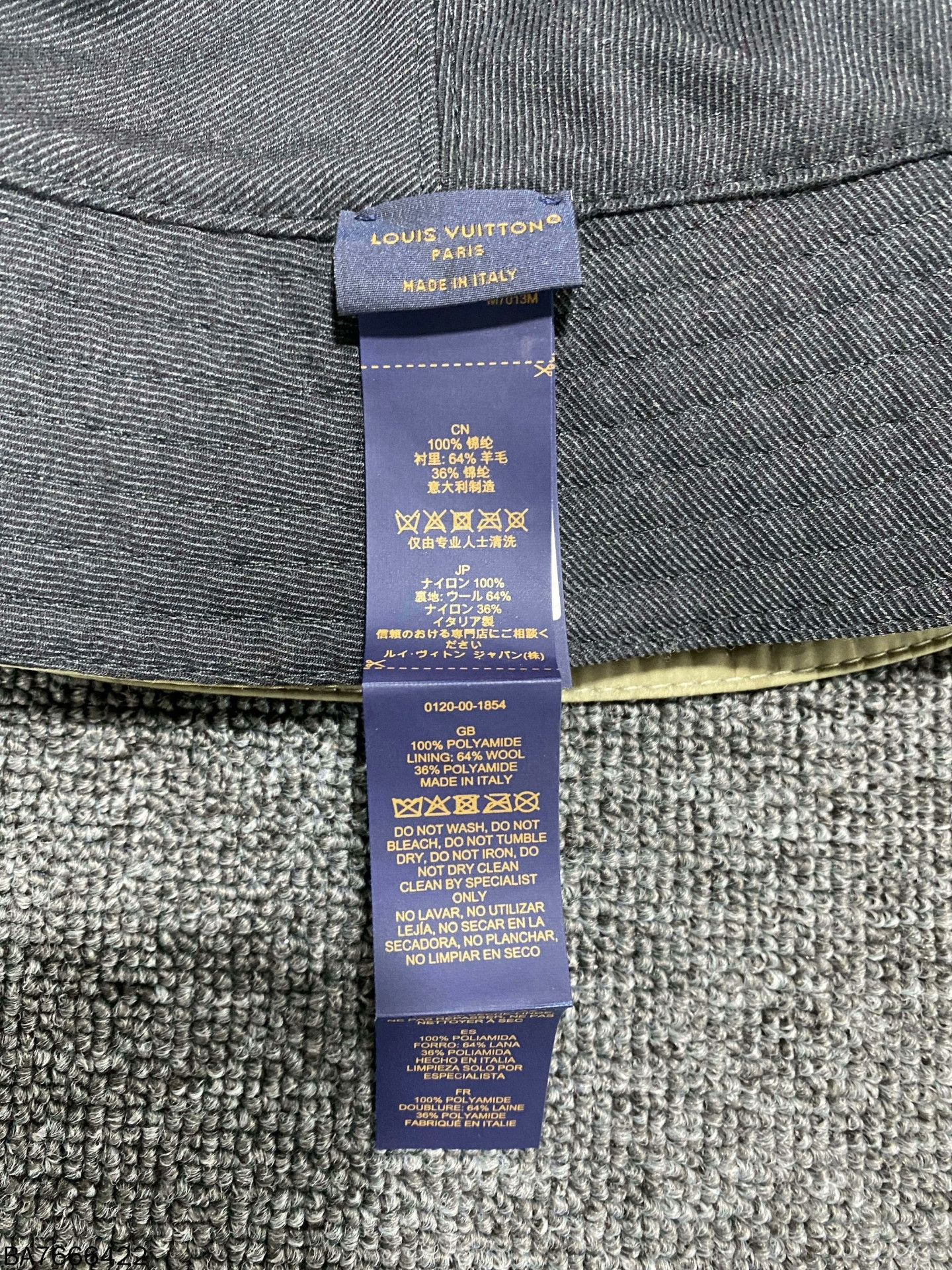Louis Vuitton Louis Vuitton Multi Hat one size Men Size ONE SIZE - 7 Thumbnail