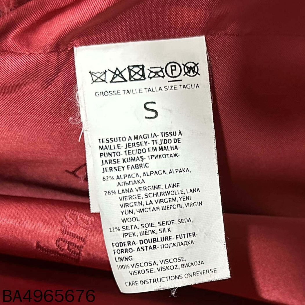 Max Mara Max Mara Red Coat S Women Size S / US 4 / IT 40 - 4 Thumbnail