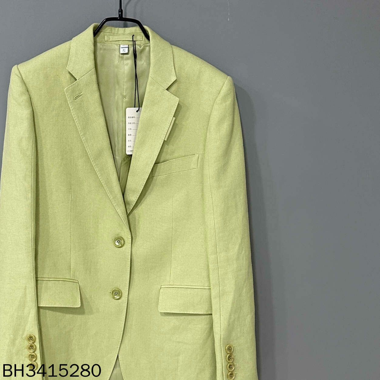 Burberry Burberry Retro Green Suit 40r Men Size 40R - 2 Thumbnail