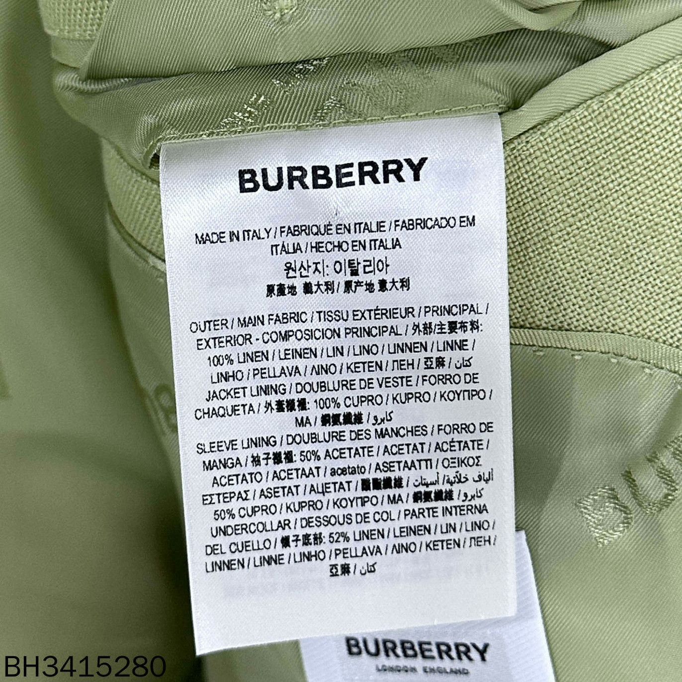 Burberry Burberry Retro Green Suit 40r Men Size 40R - 6 Thumbnail