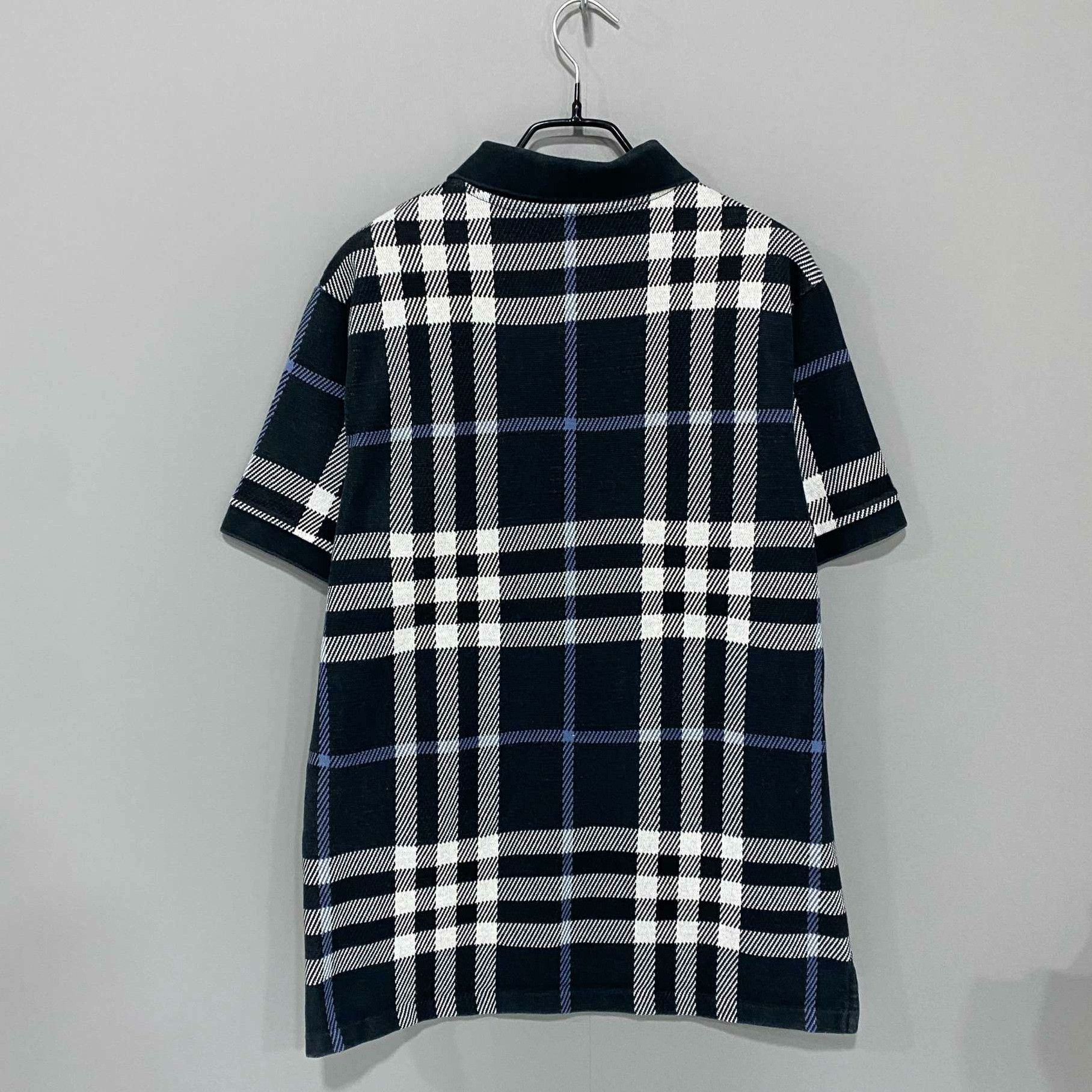 Burberry Burberry Cotton Plaid Polo s Men Size US S / EU 44-46 / 1 - 3 Thumbnail
