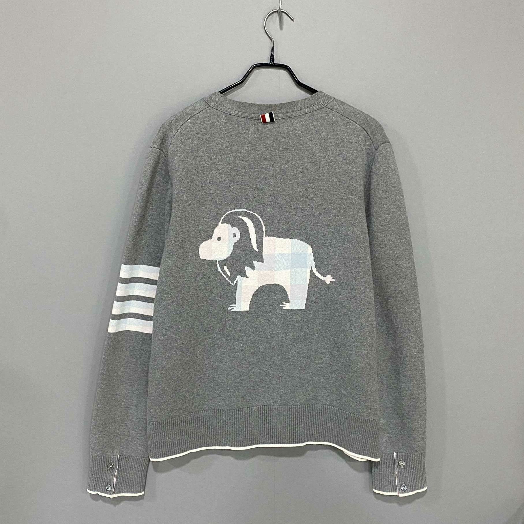 Thom Browne Thom Browne Knit Brown Sweater s Men Size US S / EU 44-46 / 1 - 3 Thumbnail