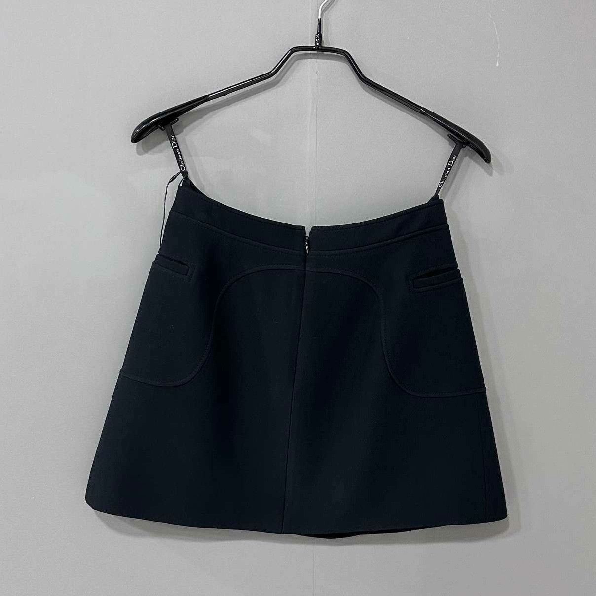 Dior Dior Black Skirt 26 Women Size 26" / US 2 / IT 38 - 3 Thumbnail