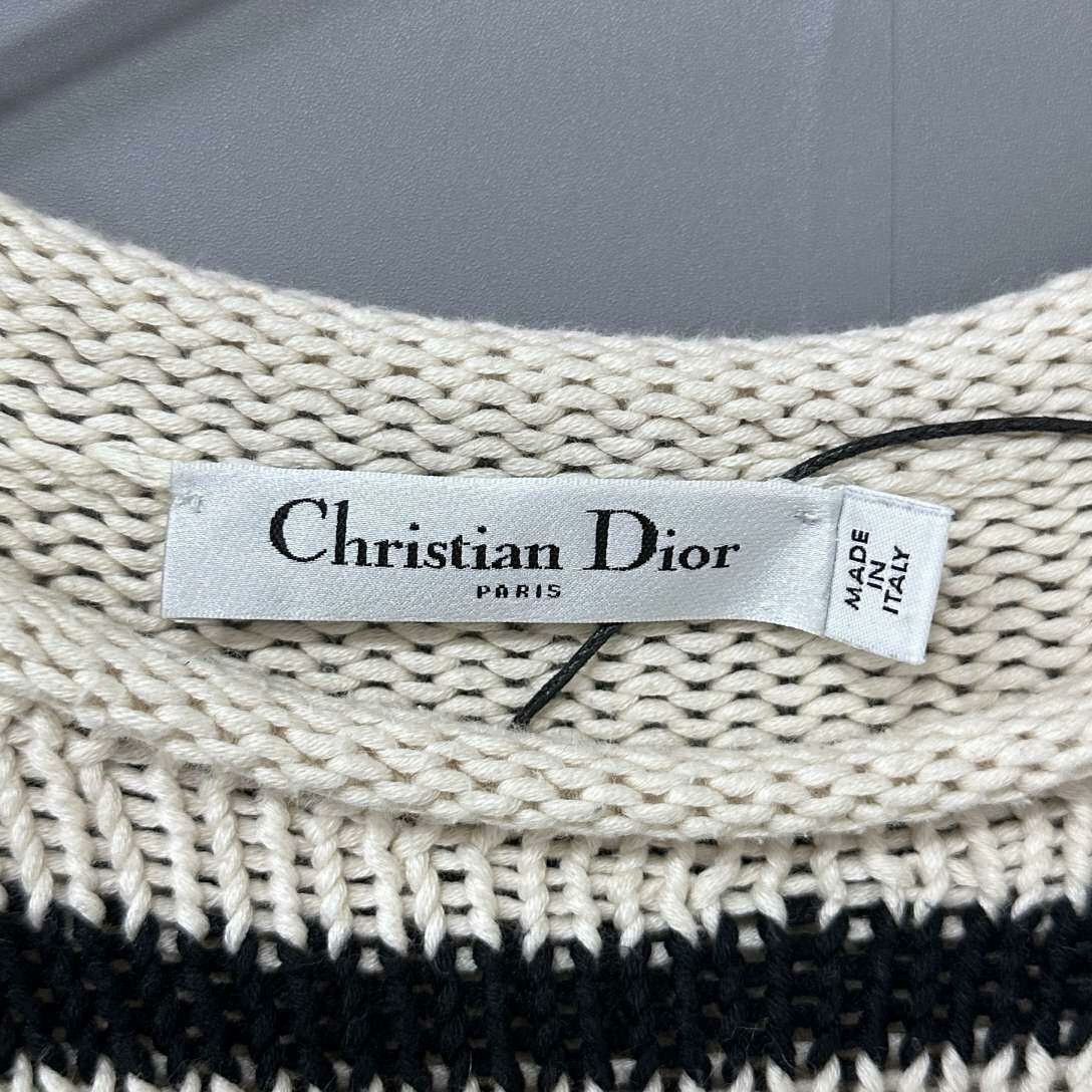 Dior Dior Knit Black Sweater L Women Size L / US 10 / IT 46 - 5 Thumbnail