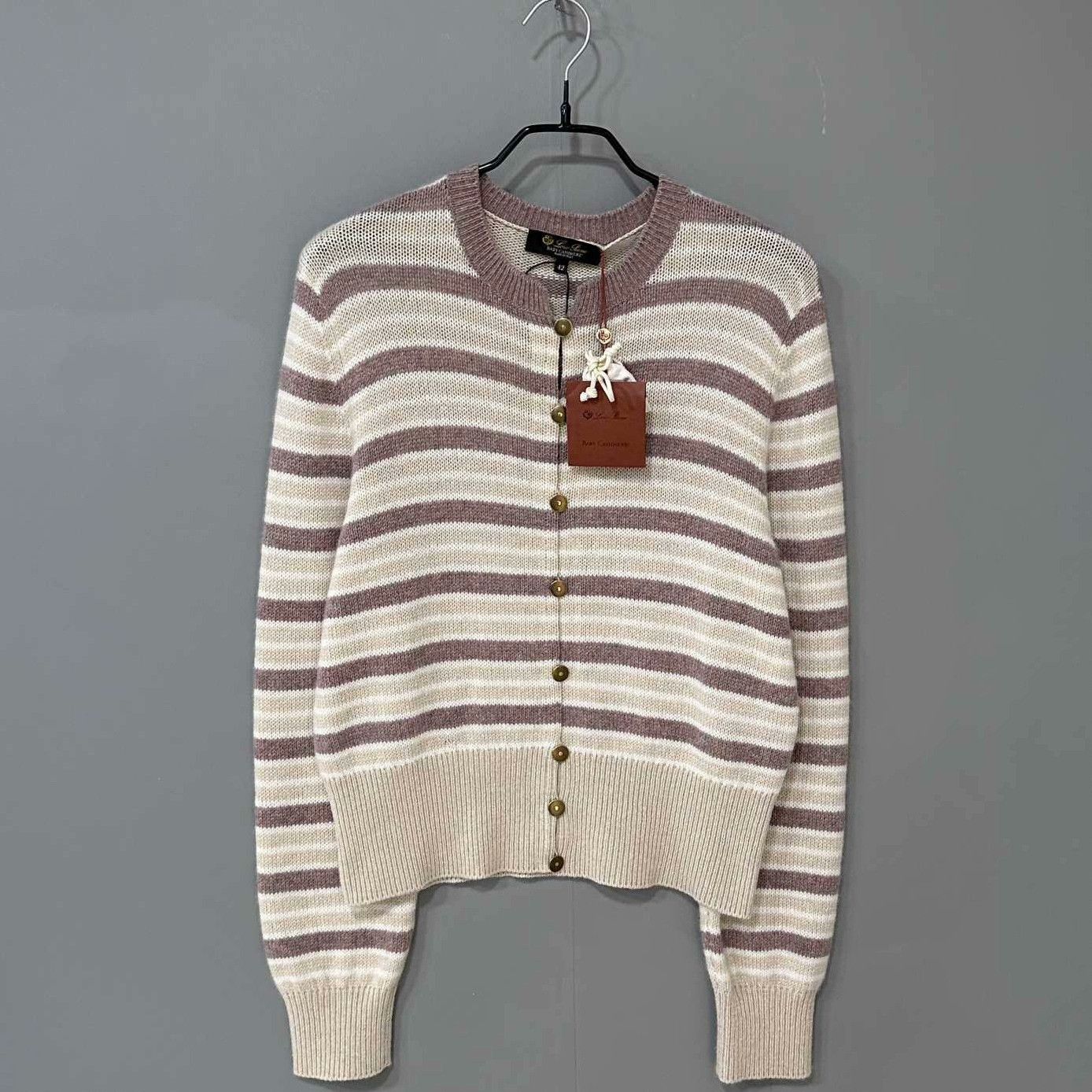 Loro Piana Loro Piana Striped Sweater XS Women Size XS / US 0-2 / IT 36-38 - 2 Thumbnail