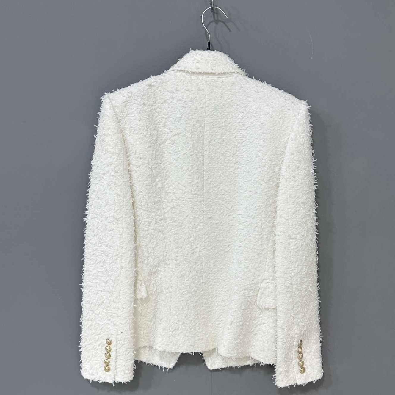 Balmain Balmain White Jacket XS Women Size XS / US 0-2 / IT 36-38 - 3 Thumbnail