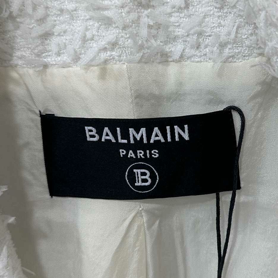 Balmain Balmain White Jacket XS Women Size XS / US 0-2 / IT 36-38 - 5 Thumbnail