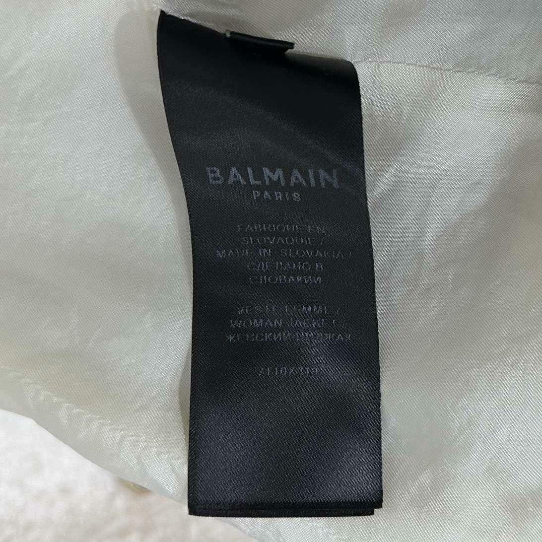 Balmain Balmain White Jacket XS Women Size XS / US 0-2 / IT 36-38 - 6 Thumbnail