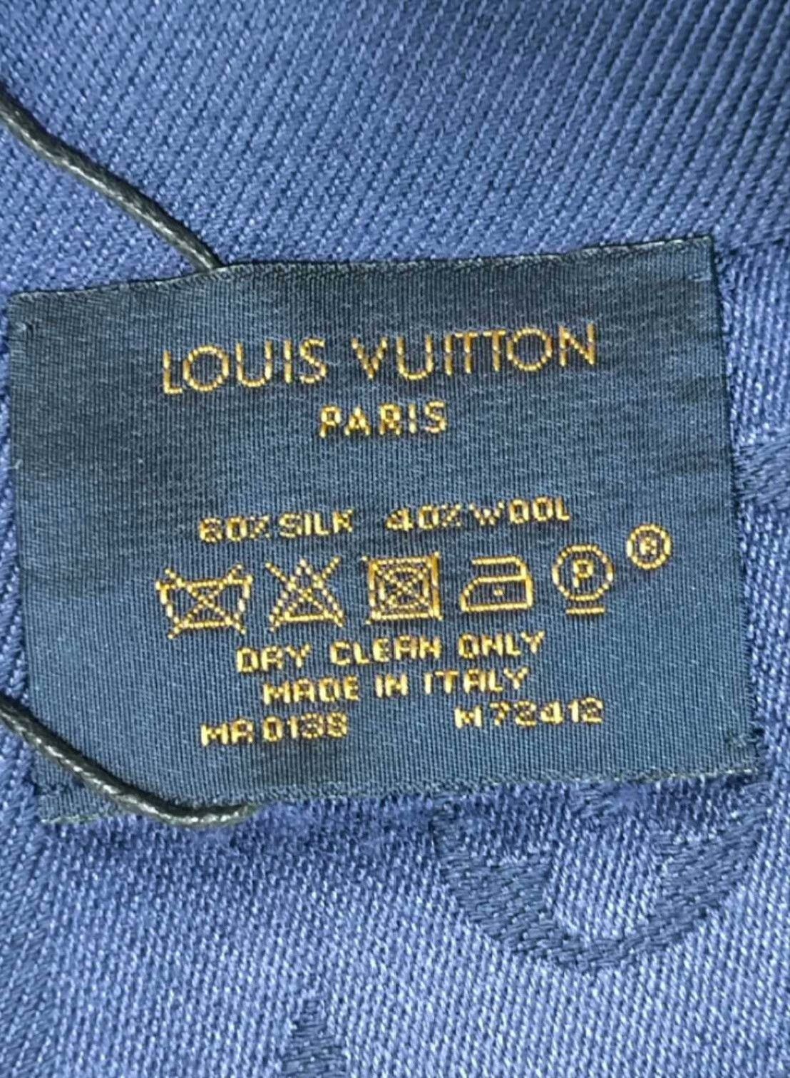 Louis Vuitton Louis Vuitton Purple Scarf one size Men Size ONE SIZE - 4 Thumbnail