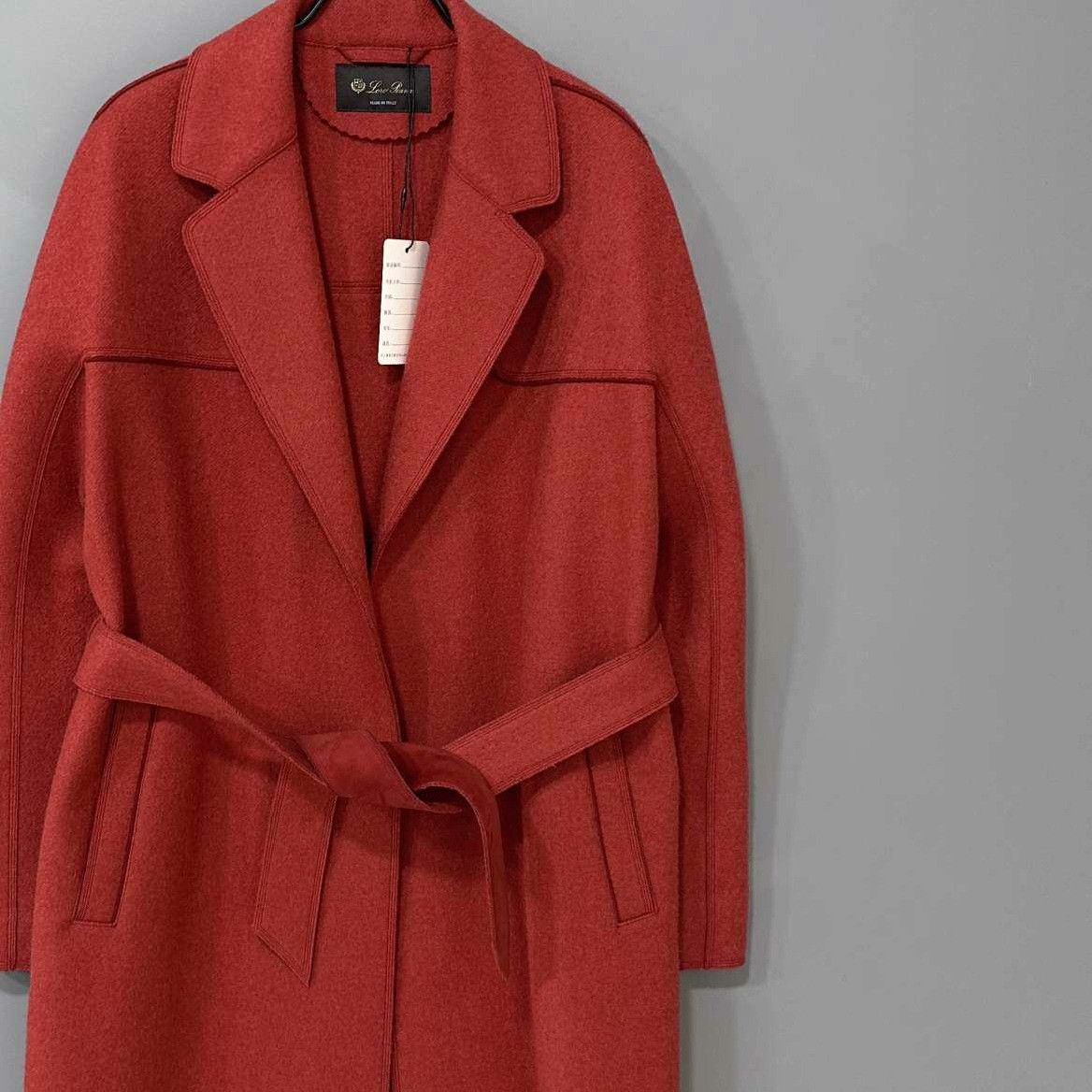 Loro Piana Loro Piana Long Red Heavy Coat xs Men Size US XS / EU 42 / 0 - 3 Thumbnail