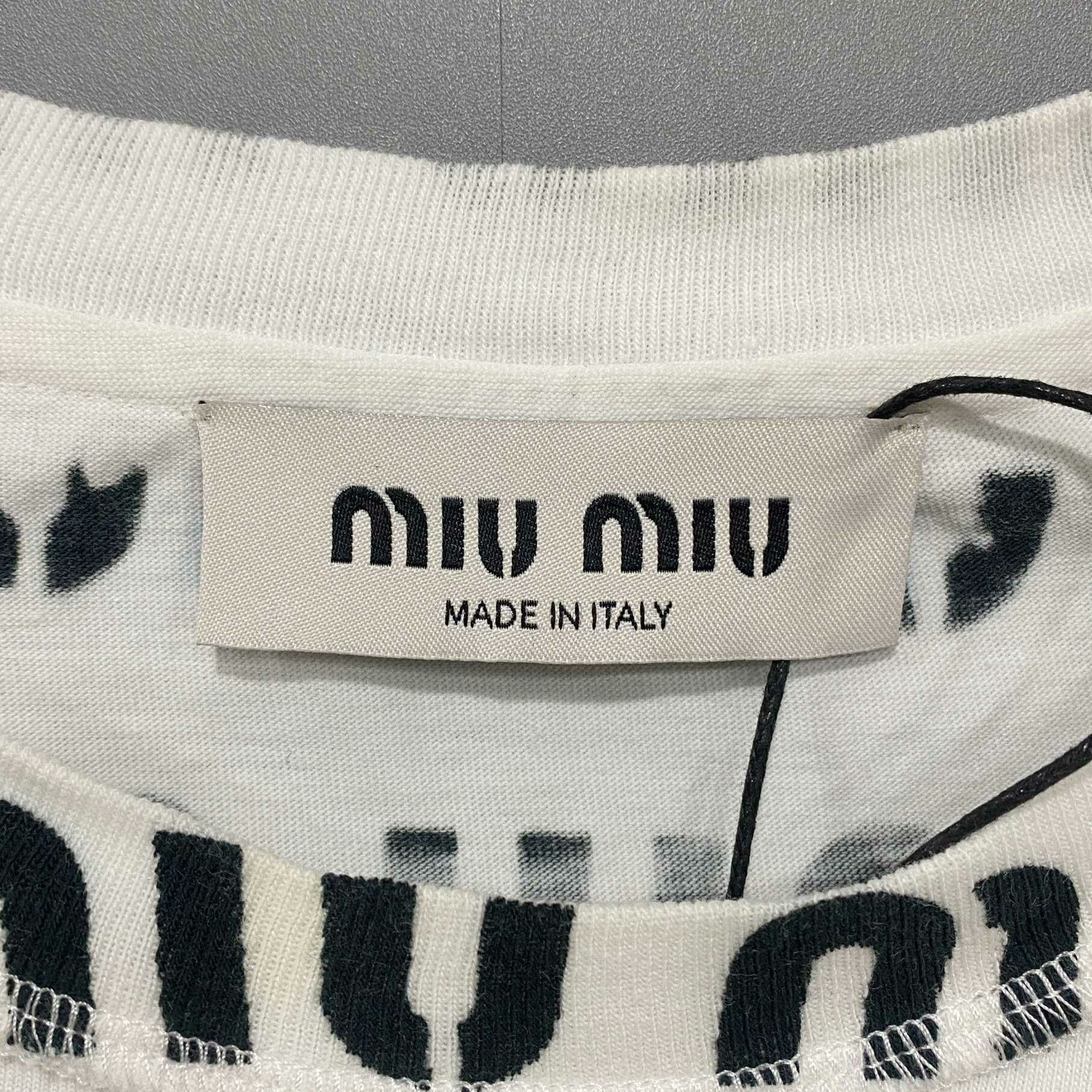 Miu Miu Miu Miu Retro T-Shirt S Women Size S / US 4 / IT 40 - 5 Thumbnail