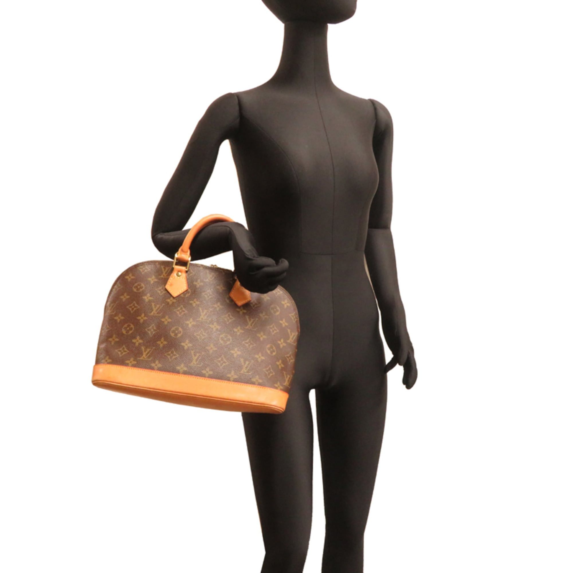 Louis Vuitton Louis Vuitton Alma PM Women's Handbag M51130 (Discontinued) Monogram Brown Size ONE SIZE - 9 Thumbnail