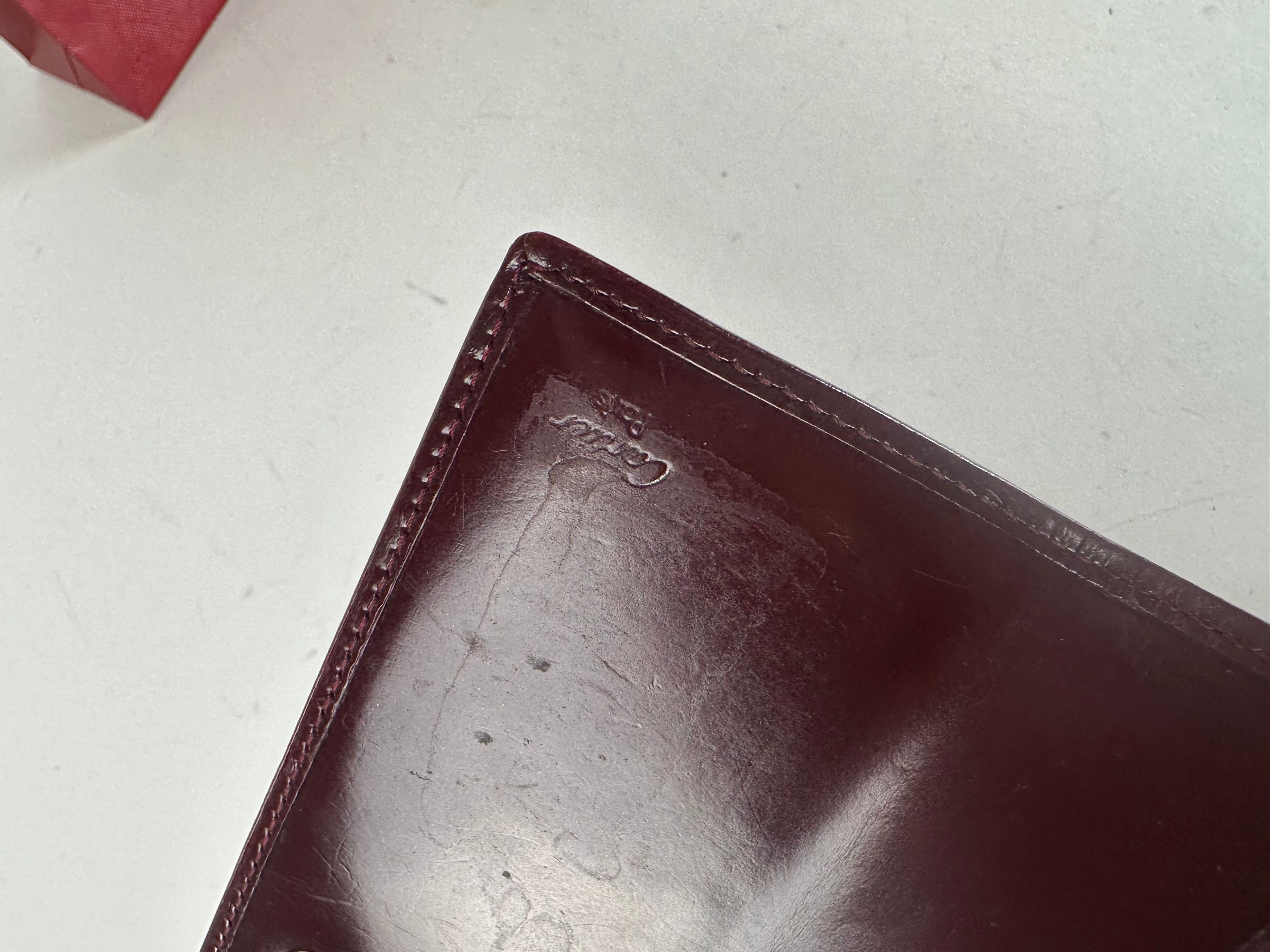 Other Vintage Cartier Panthere Patent Leather Long Wallet burgundy Size ONE SIZE - 6 Thumbnail