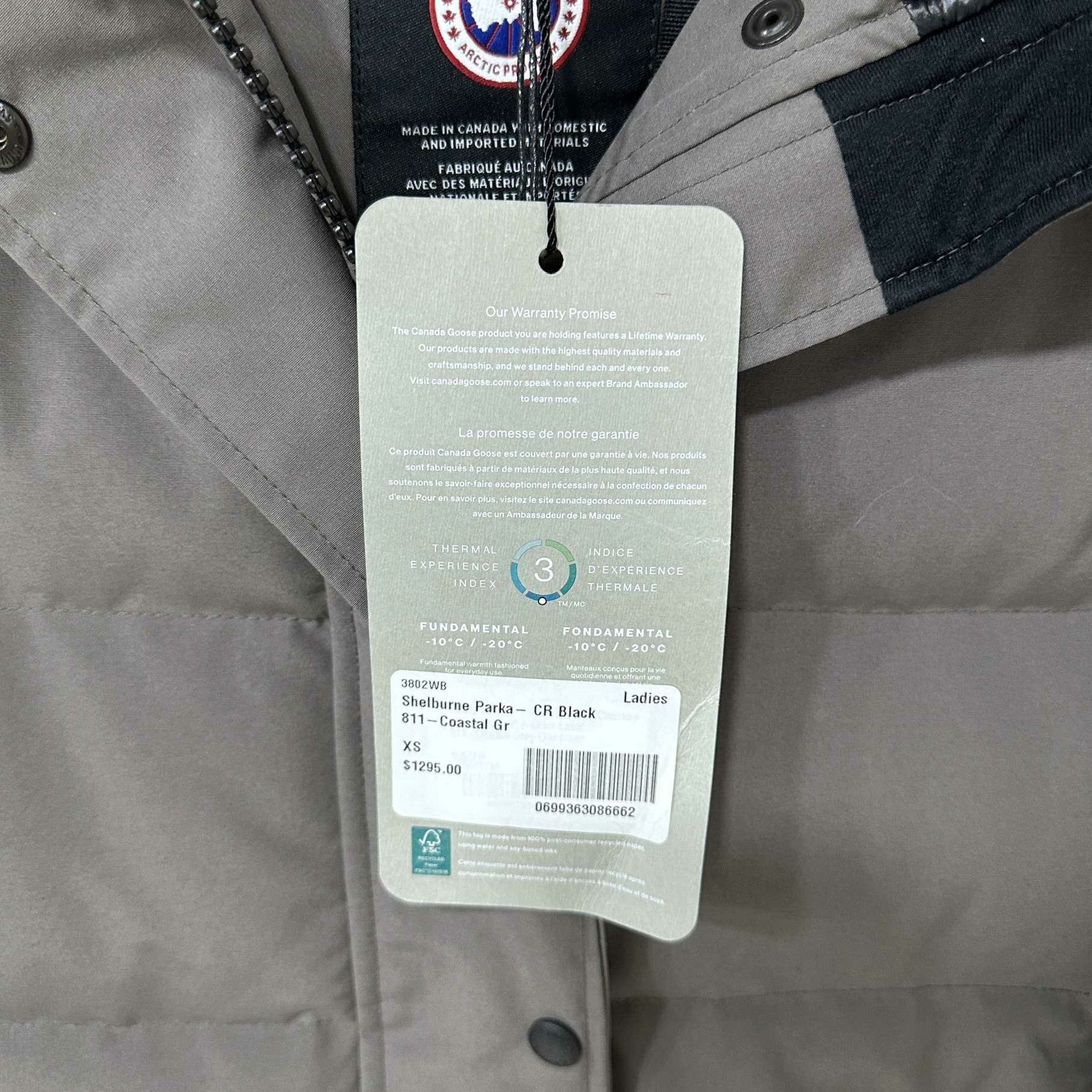 Canada Goose Canada Goose Down Gray Heavy Coat xs Men Size US XS / EU 42 / 0 - 7 Thumbnail