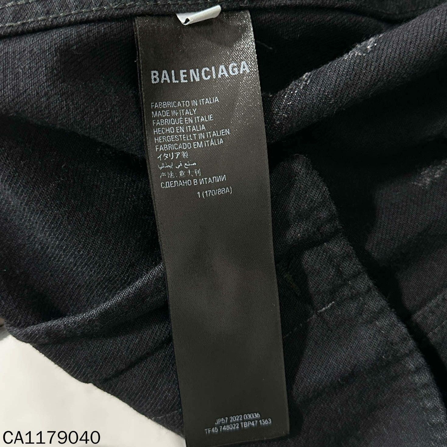 Balenciaga Balenciaga Denim Light Jacket s Men Size US S / EU 44-46 / 1 - 6 Thumbnail