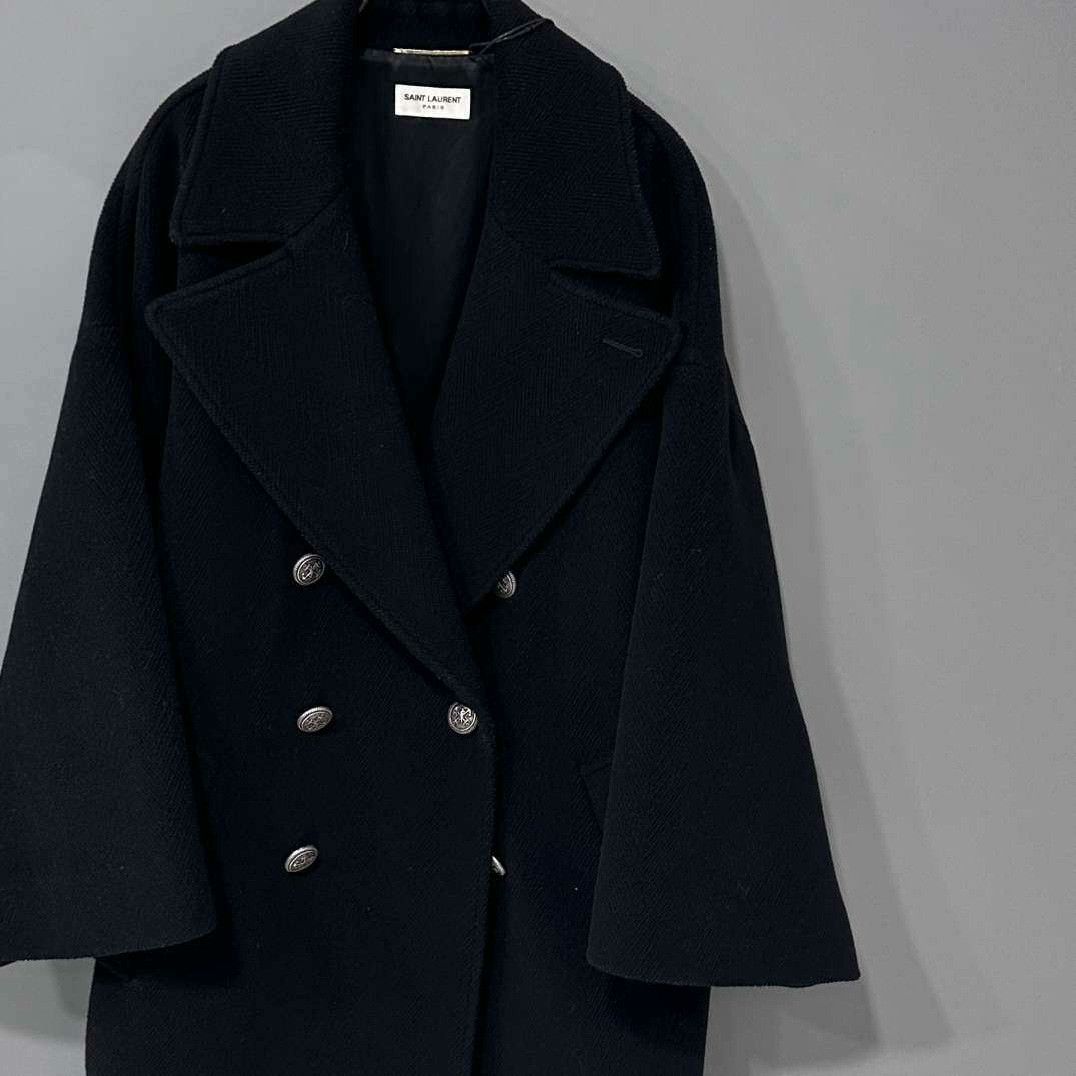 Saint Laurent Paris Saint Laurent Paris Coat S Women Size S / US 4 / IT 40 - 2 Thumbnail