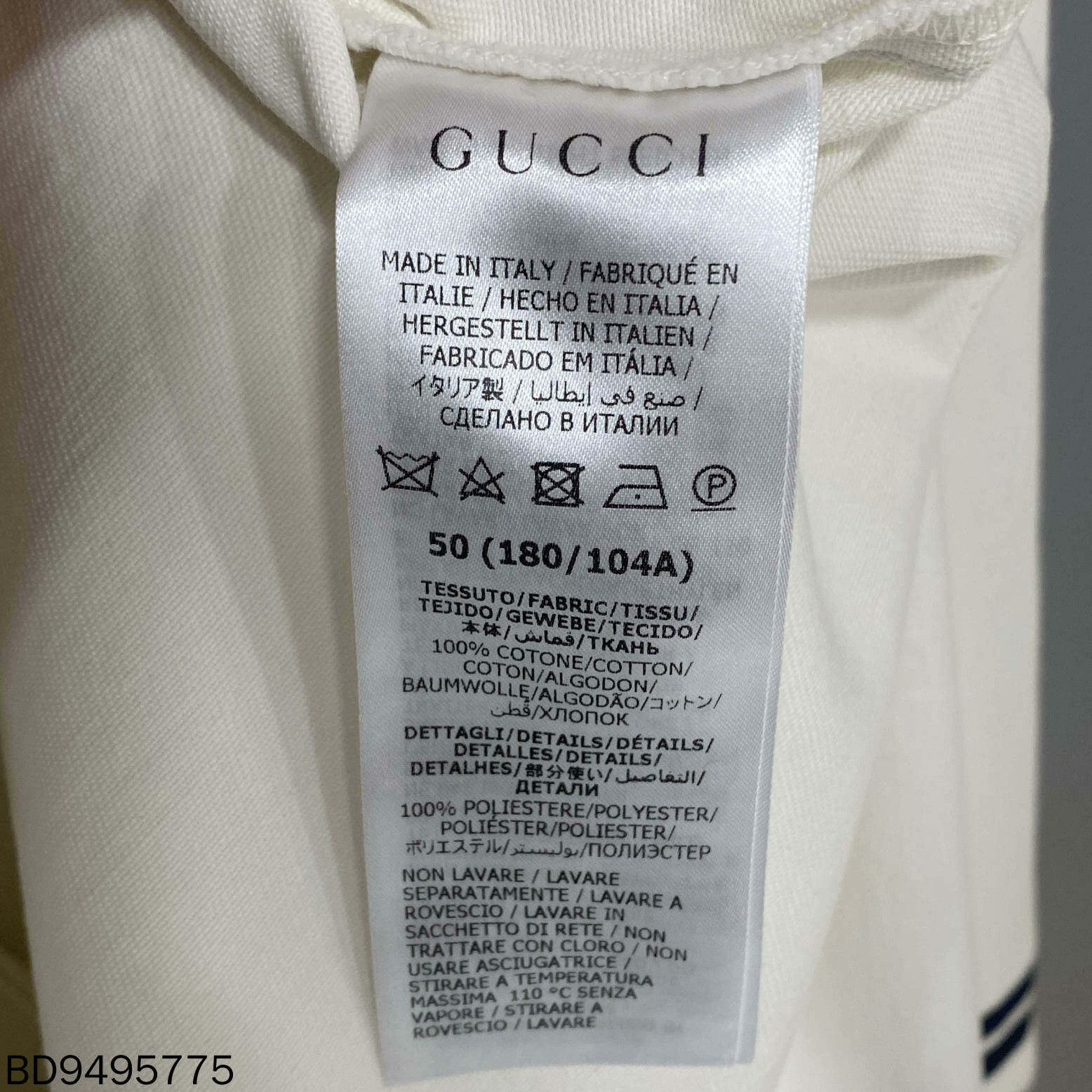 Gucci Gucci Gold T-Shirt XS Women Size XS / US 0-2 / IT 36-38 - 5 Thumbnail