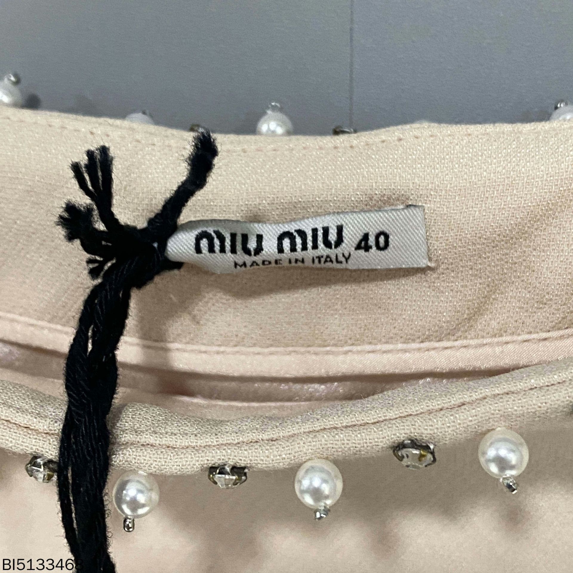 Miu Miu Miu Miu Silk Skirt 24 Women Size 24" / US 00 / IT 34 - 6 Thumbnail