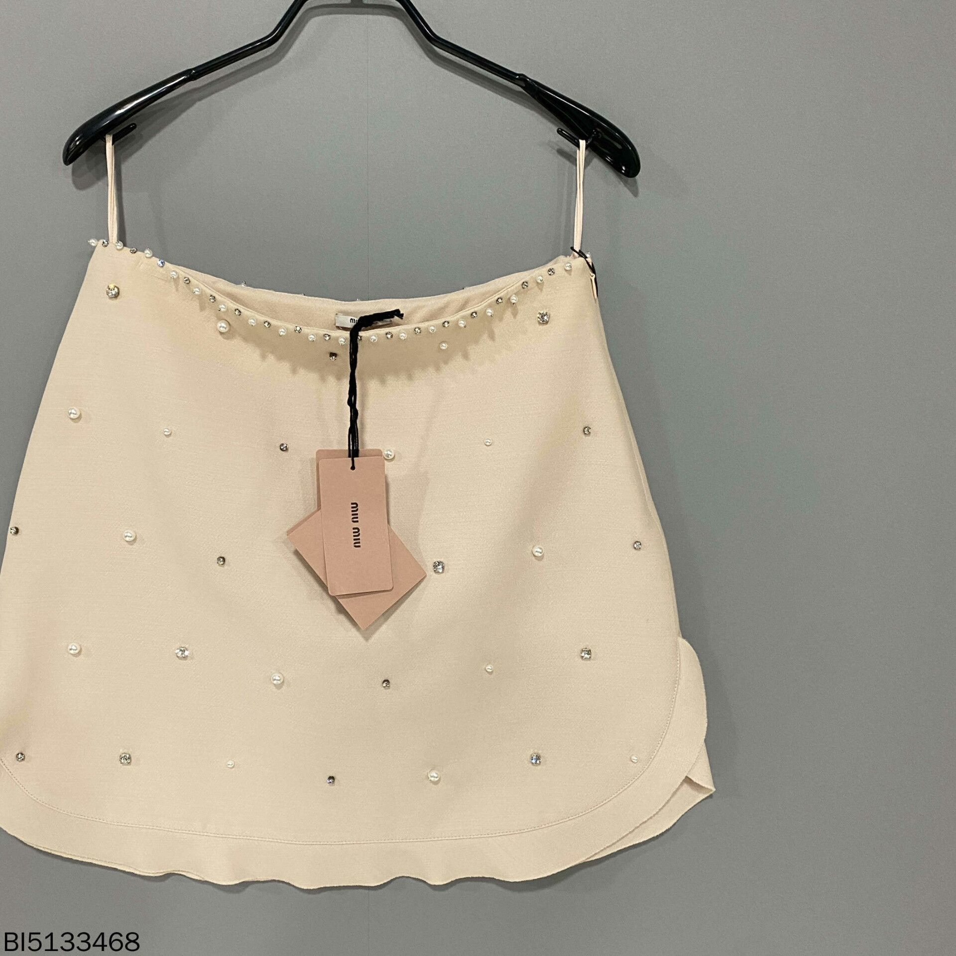 Miu Miu Miu Miu Silk Skirt 24 Women Size 24" / US 00 / IT 34 - 3 Thumbnail