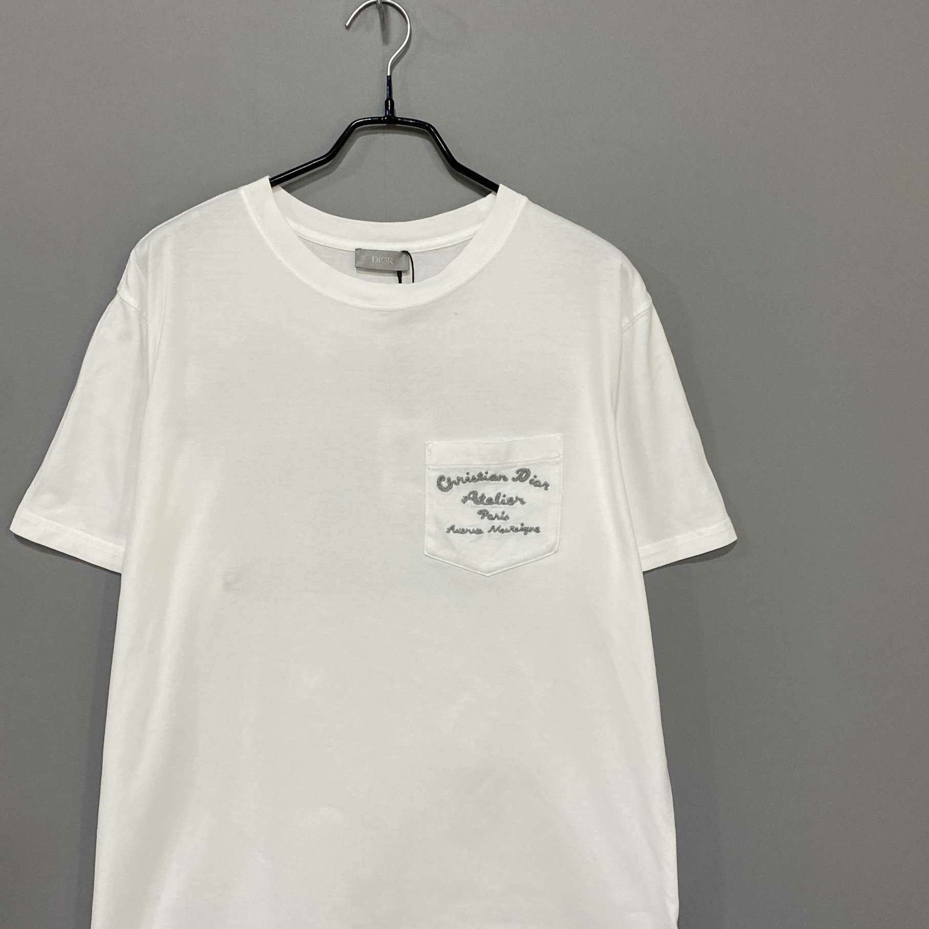 Dior Dior Embroidered White T-Shirt s Men Size US S / EU 44-46 / 1 - 2 Thumbnail