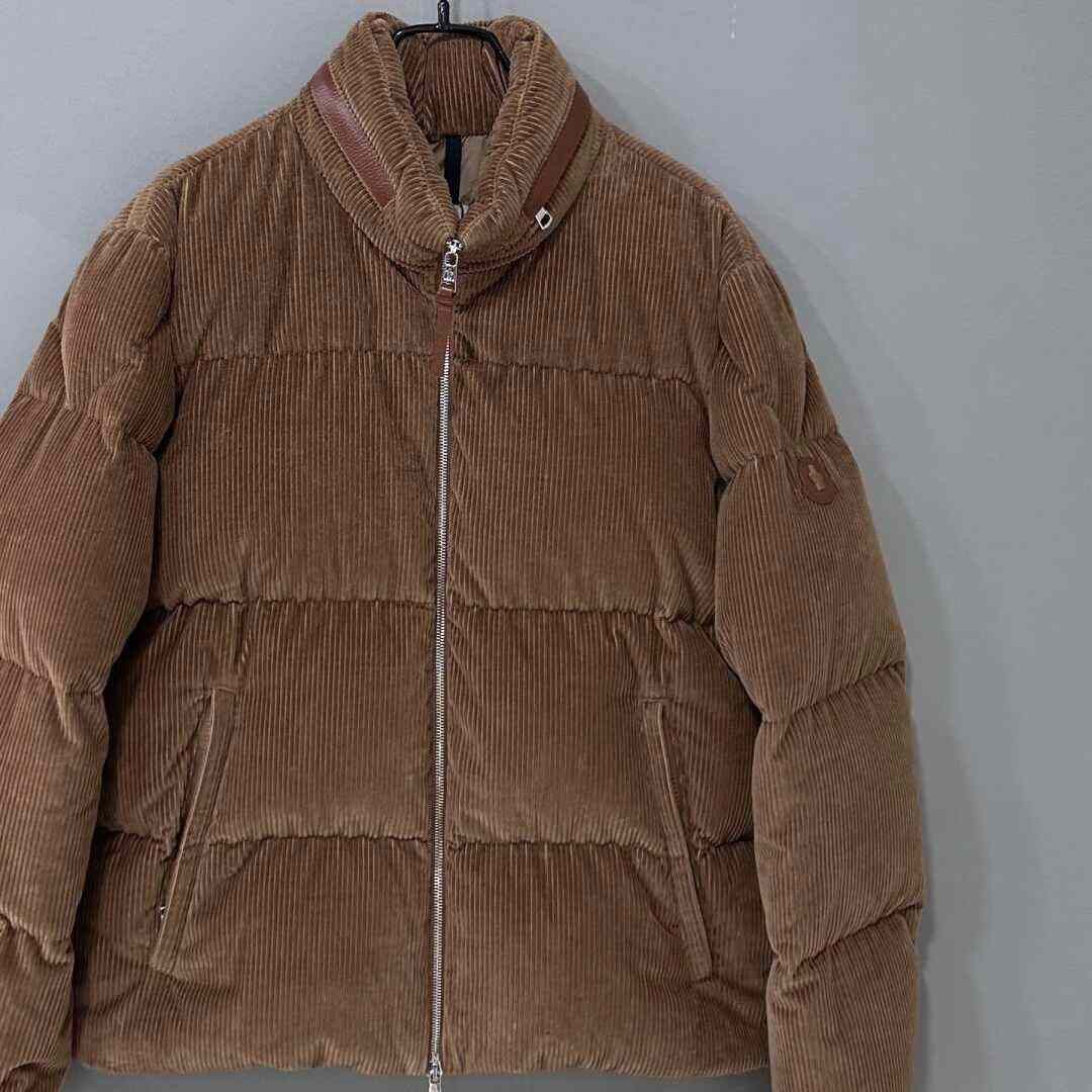 Moncler Moncler Corduroy Down Brown Heavy Coat l Men Size US L / EU 52-54 / 3 - 2 Thumbnail