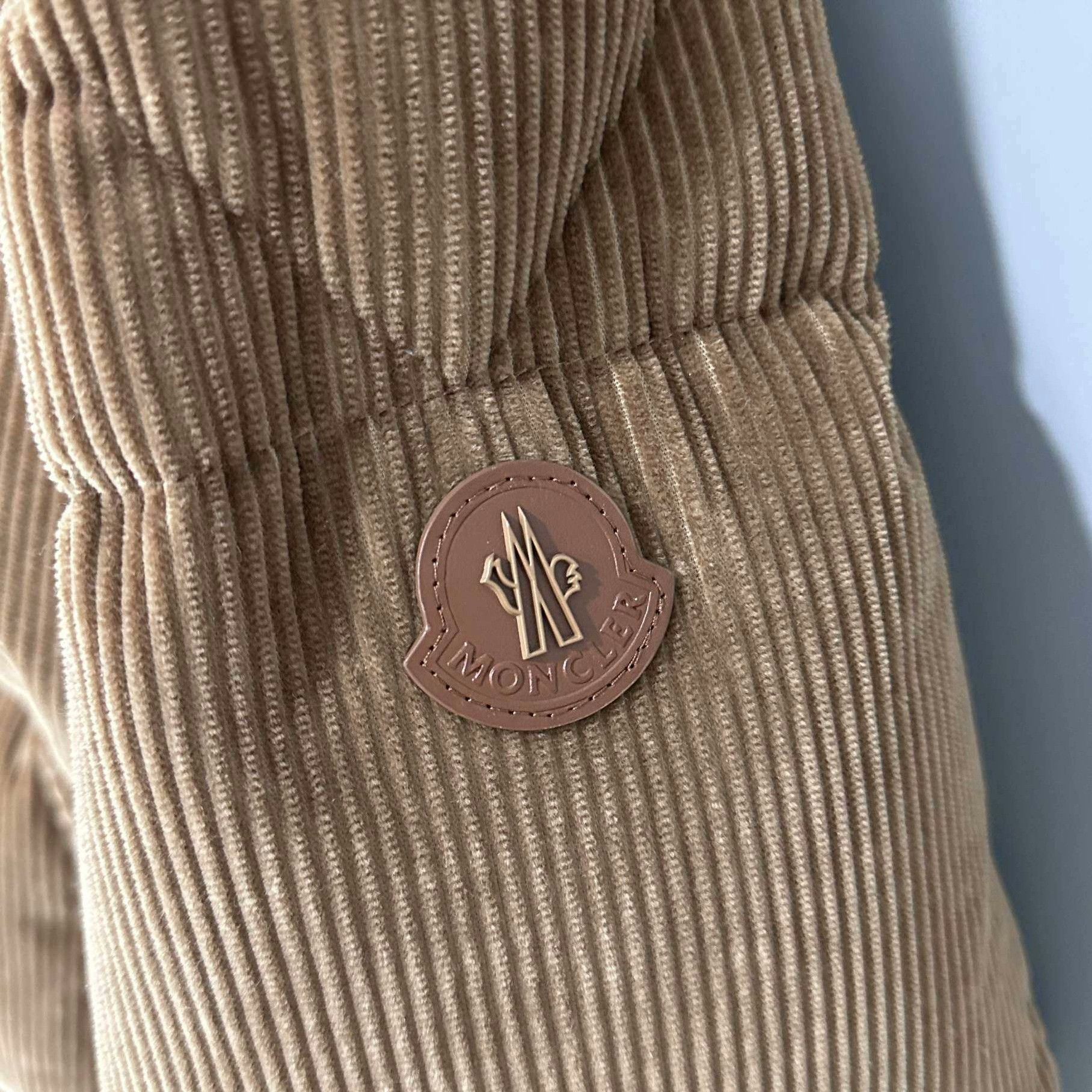 Moncler Moncler Corduroy Down Brown Heavy Coat l Men Size US L / EU 52-54 / 3 - 5 Thumbnail