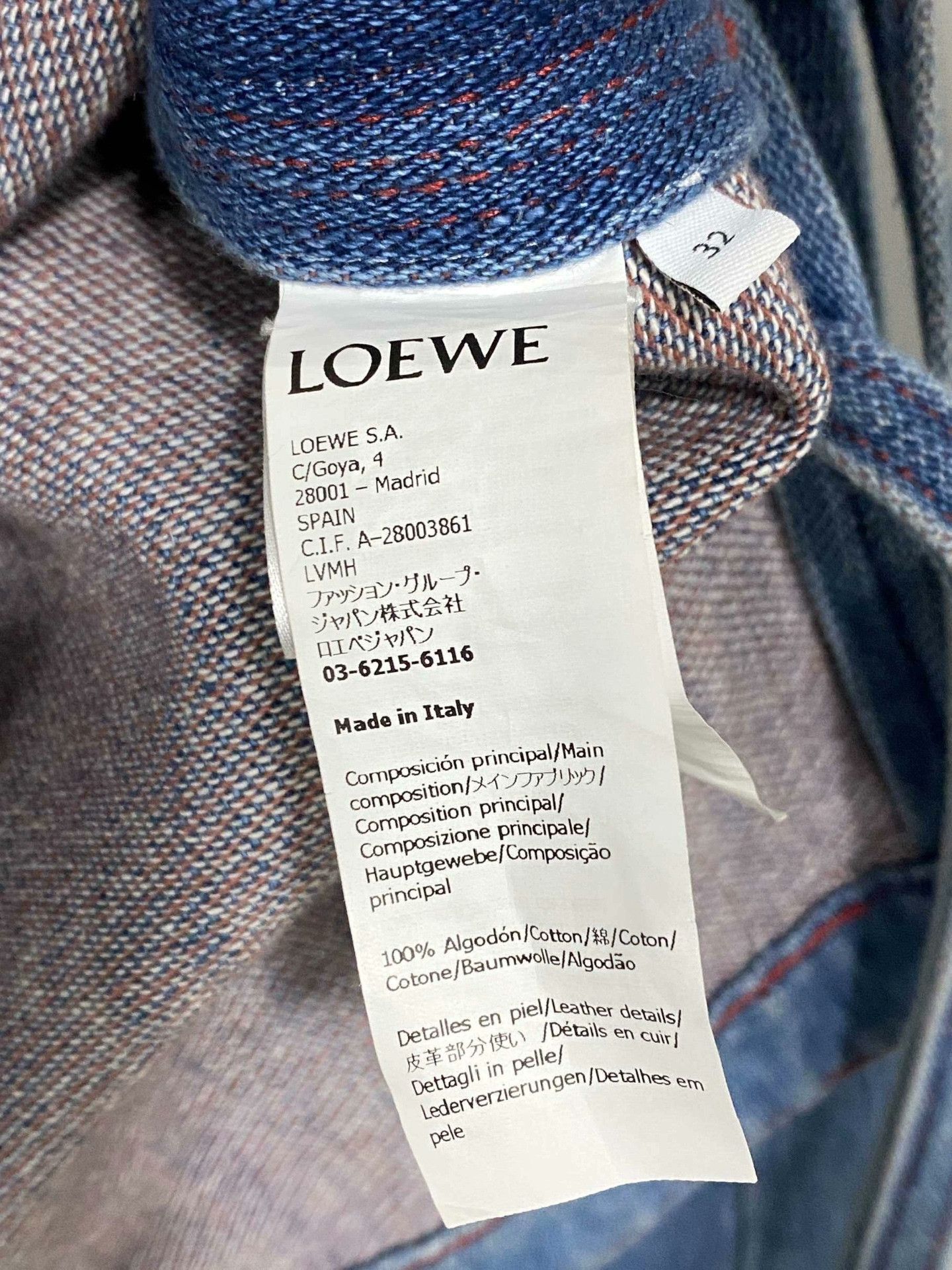 Loewe Loewe Retro Denim Jacket S Women Size S / US 4 / IT 40 - 5 Thumbnail